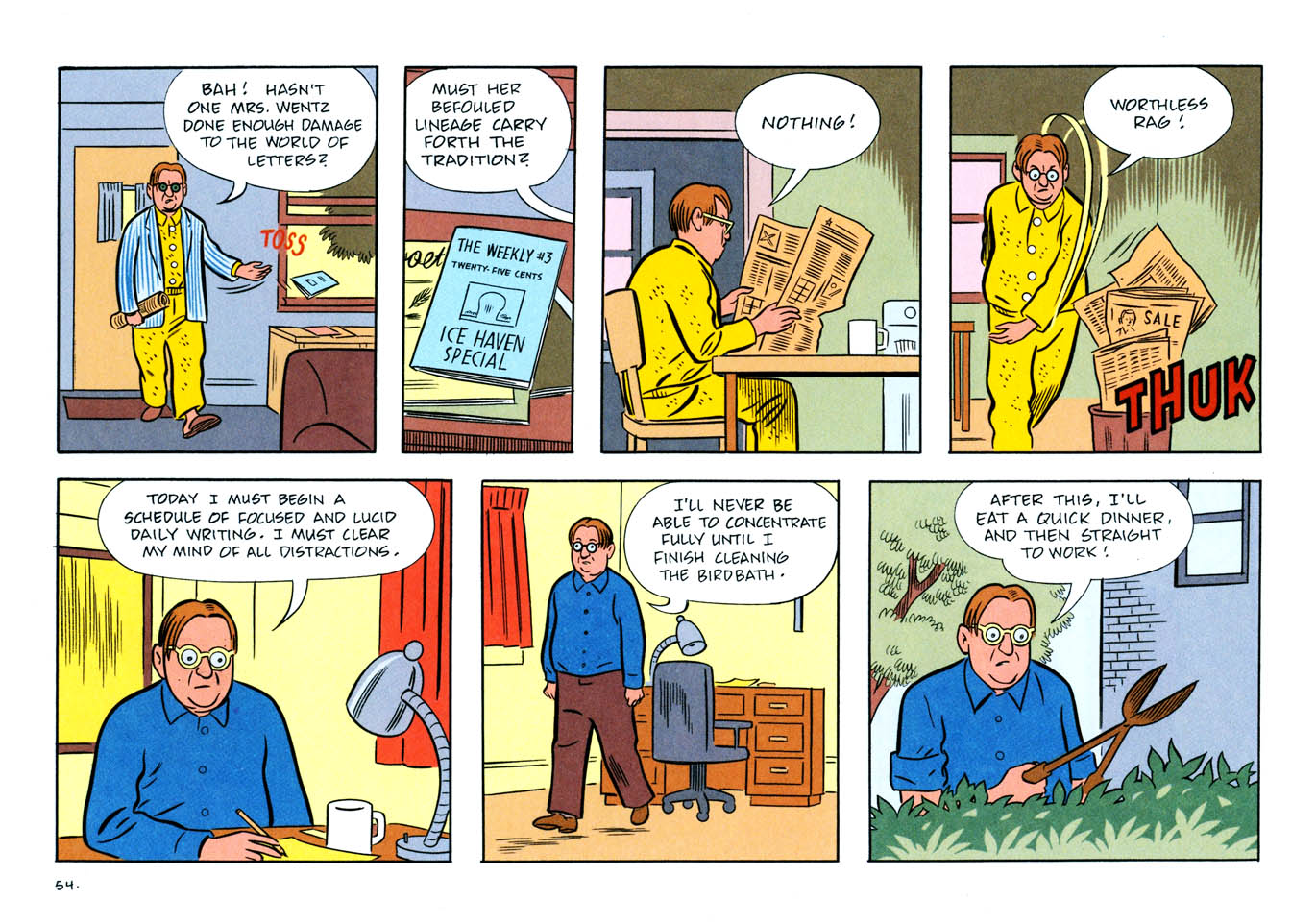 Read online Ice Haven comic -  Issue # TPB - 58