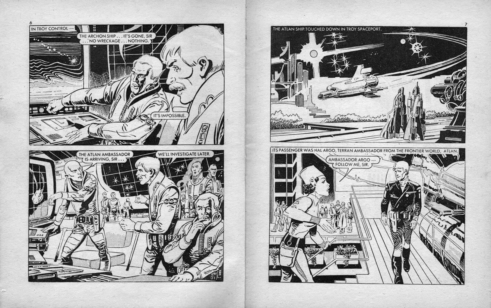 Read online Starblazer comic -  Issue #86 - 4