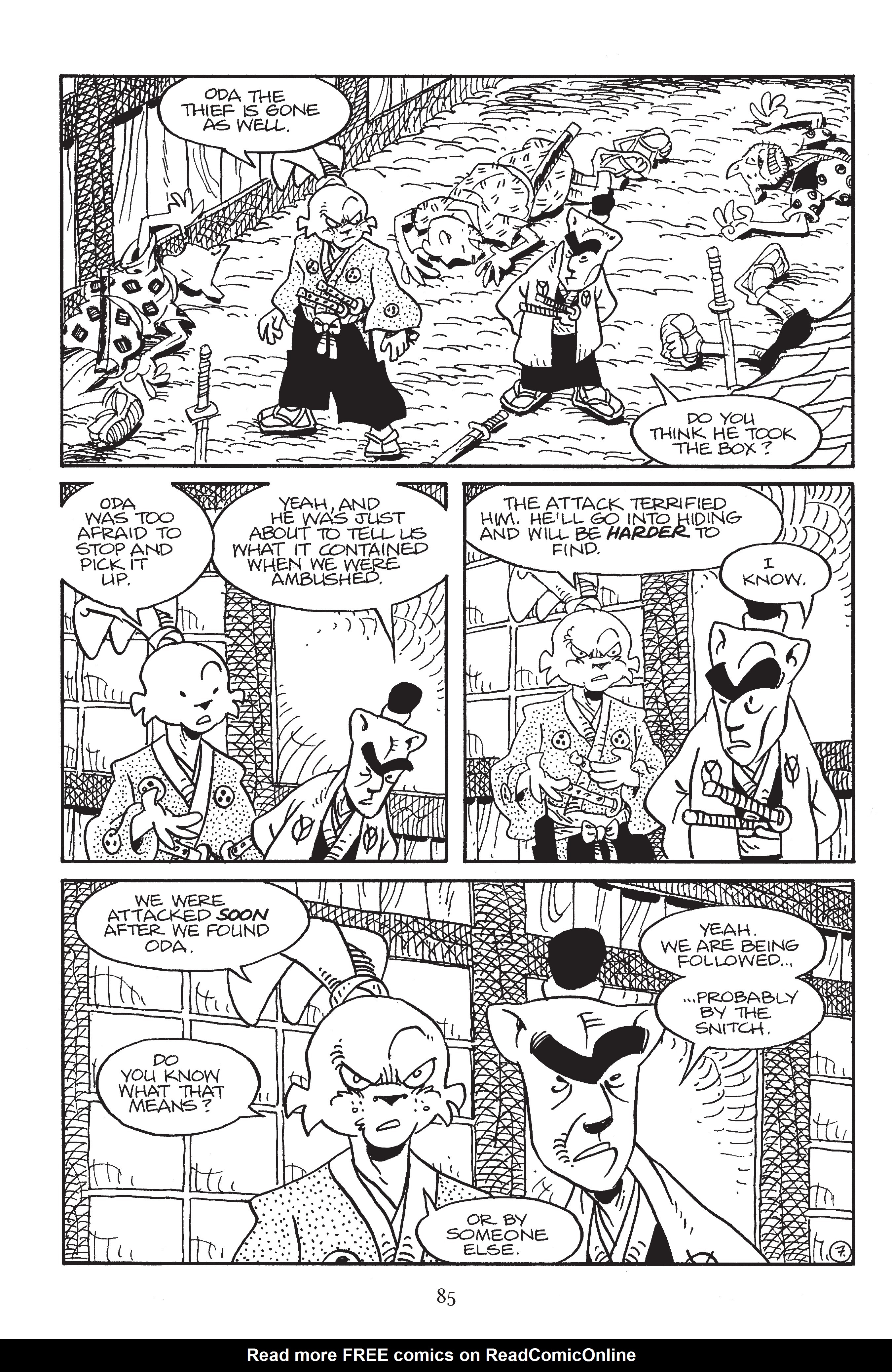 Read online Usagi Yojimbo: The Hidden comic -  Issue # _TPB (Part 1) - 84