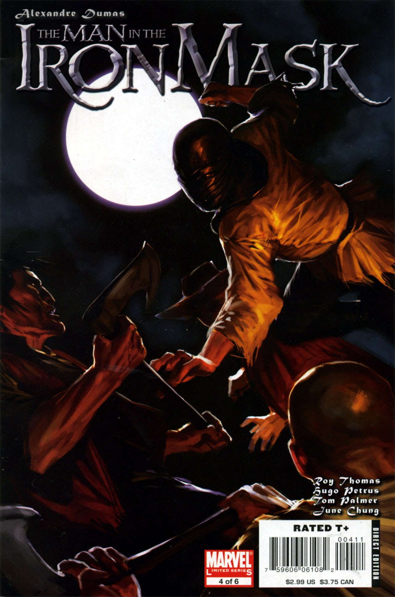 Read online The Man in the Iron Mask comic -  Issue #4 - 1