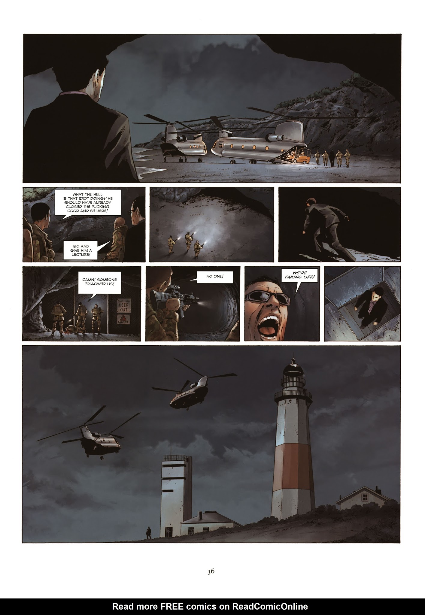 Read online Prometheus comic -  Issue #5 - 37