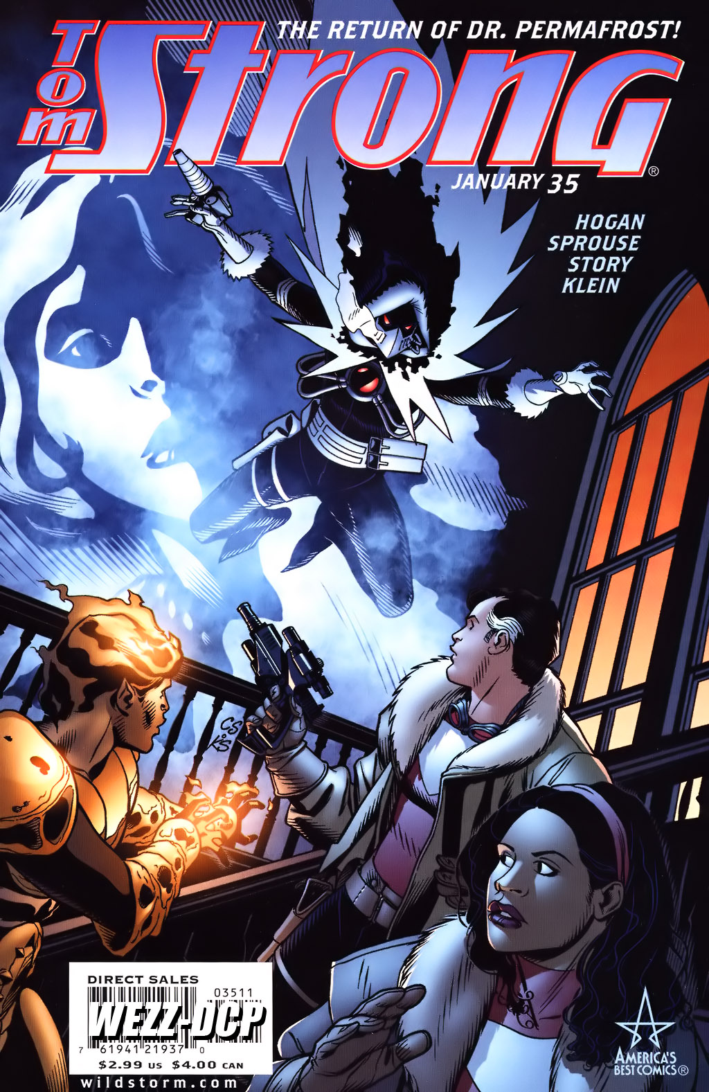 Read online Tom Strong comic -  Issue #35 - 1