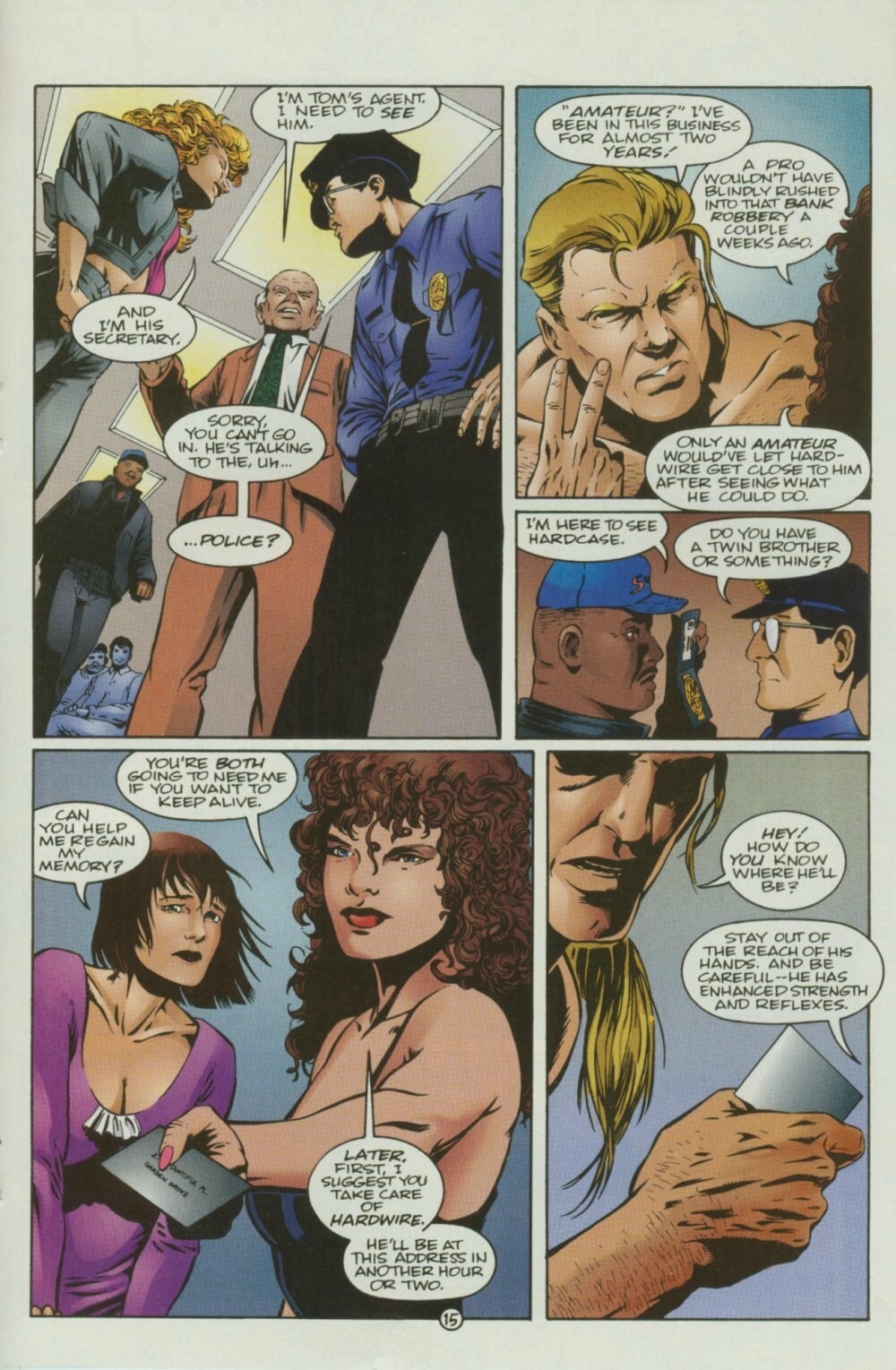 Read online Hardcase comic -  Issue #6 - 19