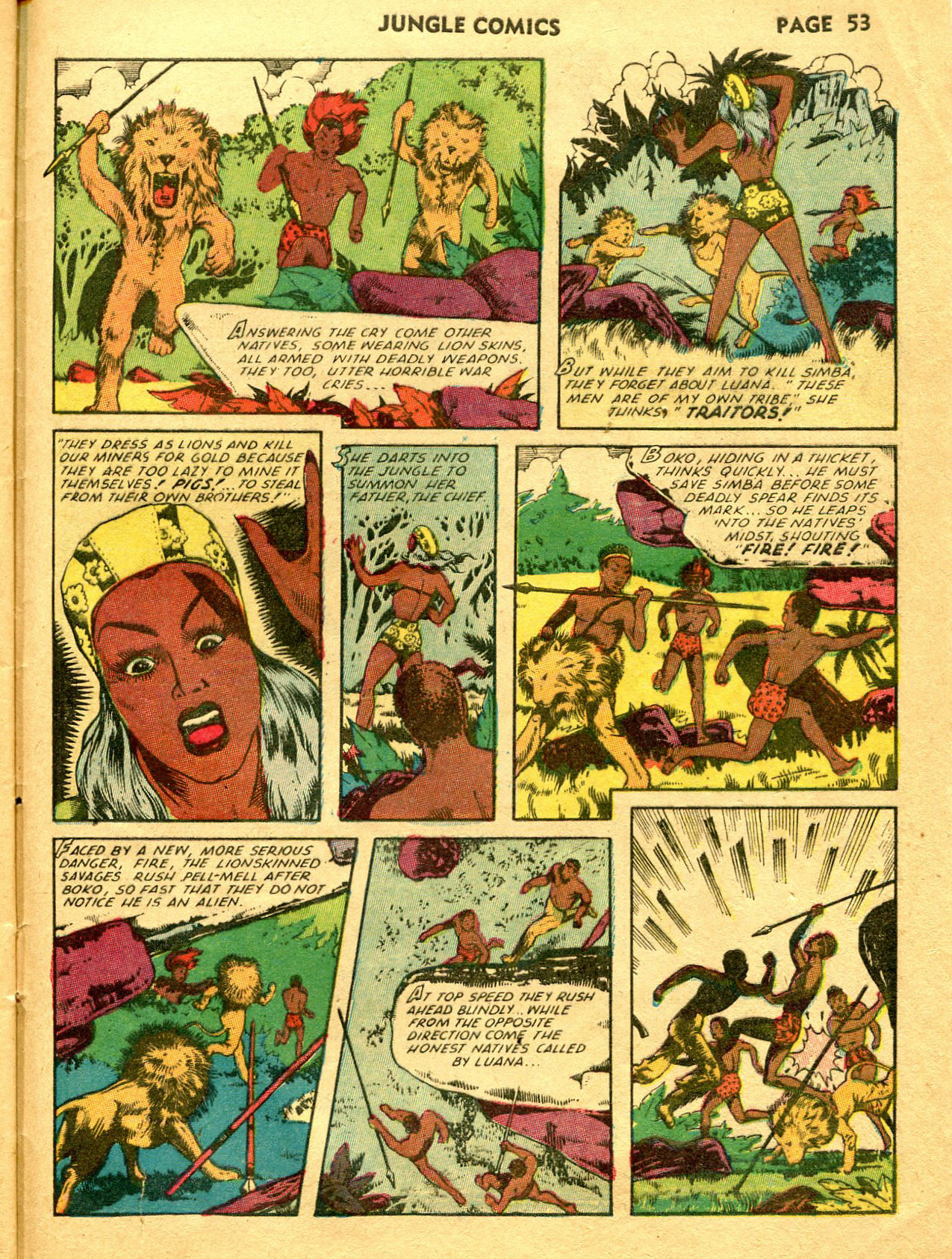 Read online Jungle Comics comic -  Issue #33 - 55