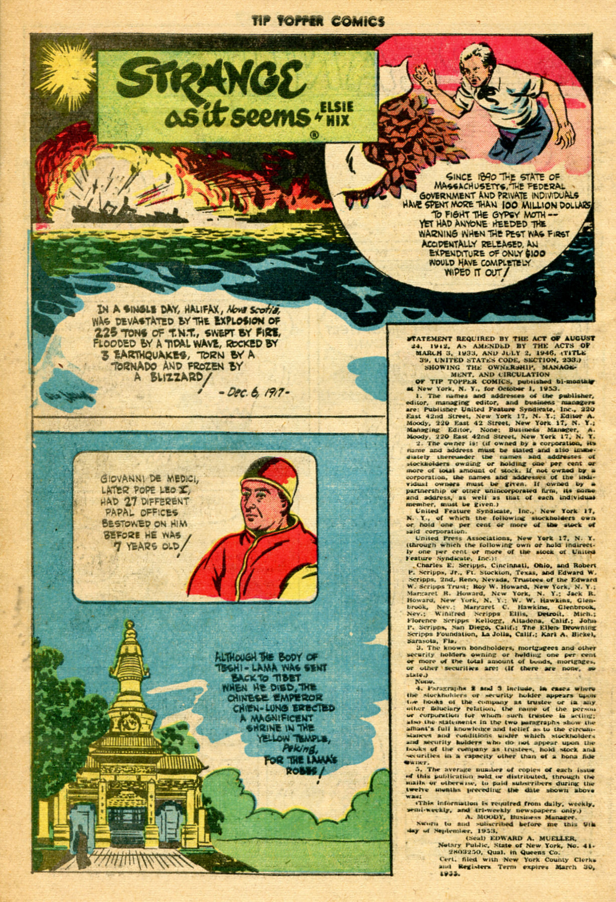 Read online Tip Topper Comics comic -  Issue #27 - 34