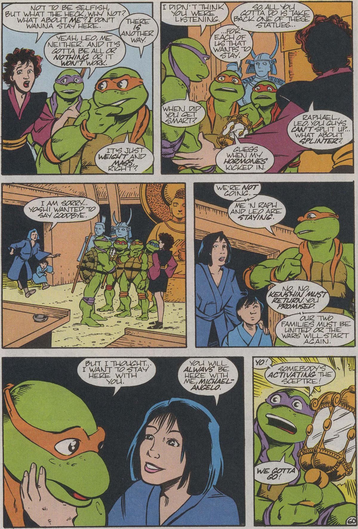 Read online Teenage Mutant Ninja Turtles III The Movie: The Turtles Are Back...In Time! comic -  Issue # Full - 61