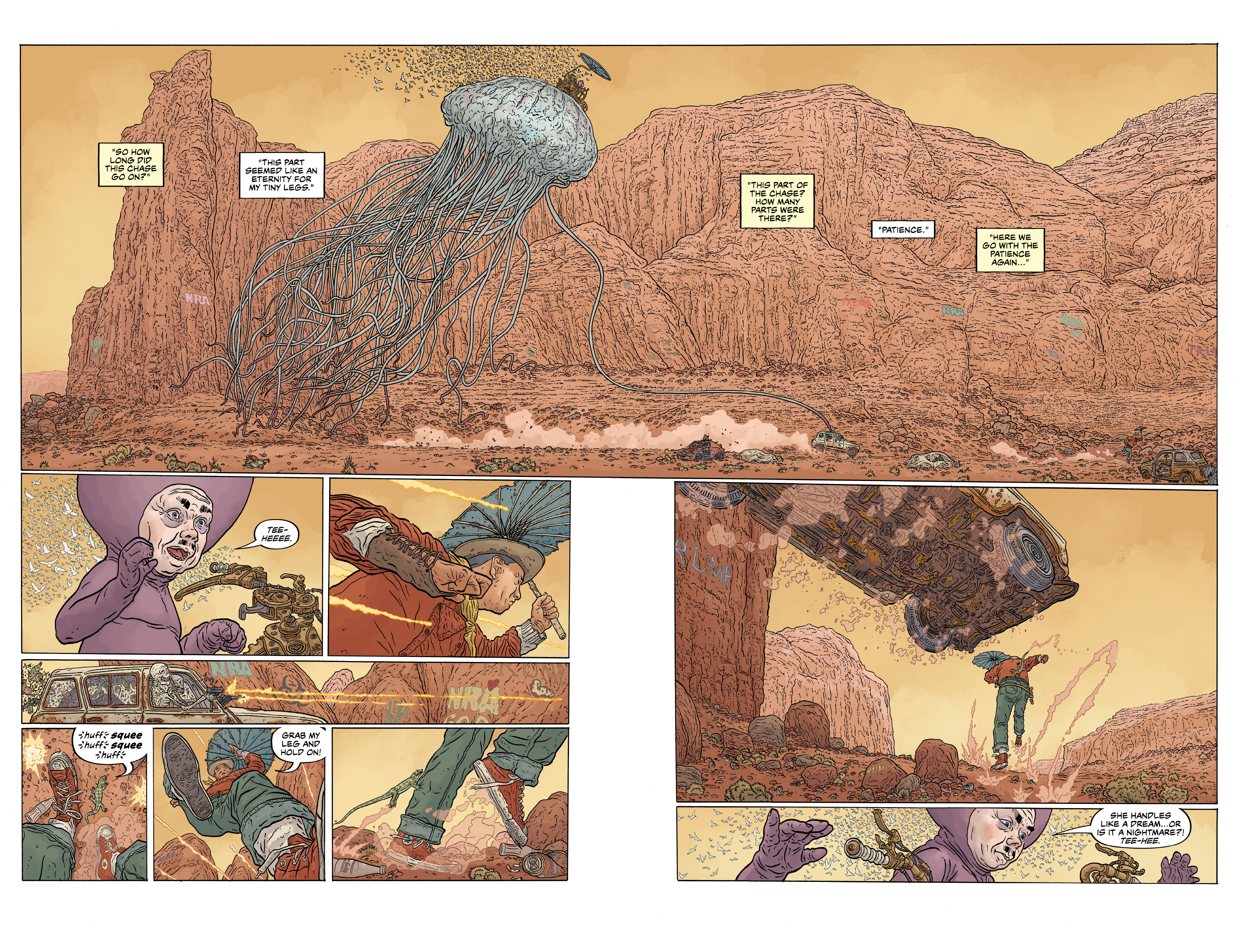 Read online Shaolin Cowboy: Cruel to Be Kin comic -  Issue #2 - 2