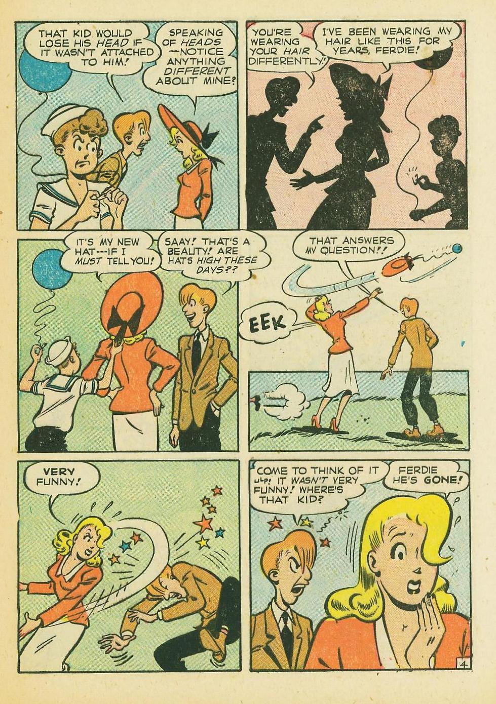 Read online Suzie Comics comic -  Issue #66 - 5