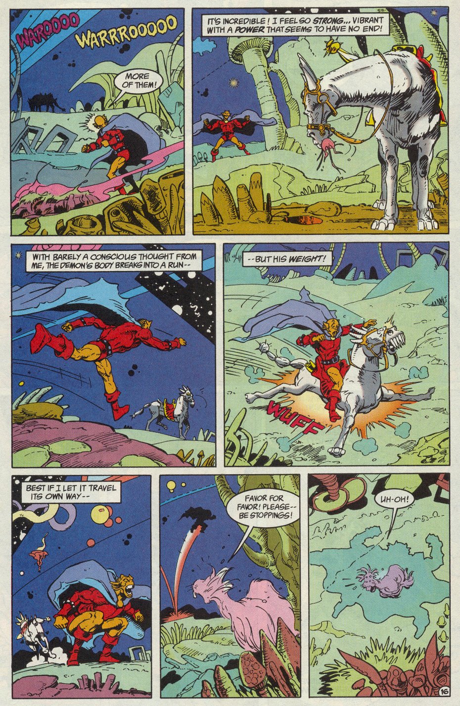 Read online The Demon (1990) comic -  Issue #16 - 16