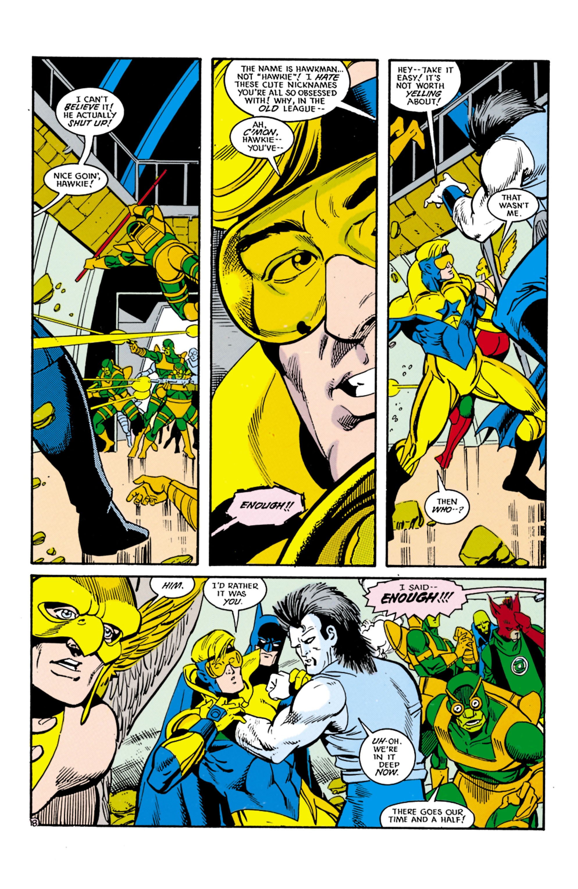 Read online Justice League International (1987) comic -  Issue #21 - 19