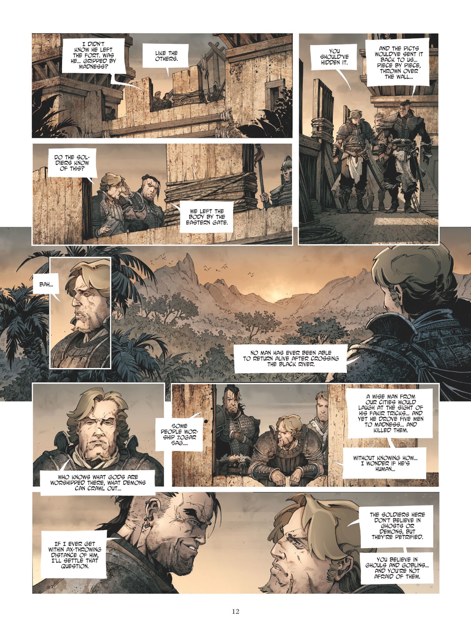 Read online Conan le Cimmérien - La Reine de la côte noire comic -  Issue #3 - 14