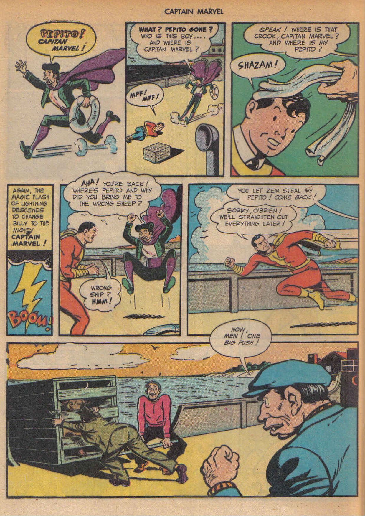 Read online Captain Marvel Adventures comic -  Issue #77 - 20