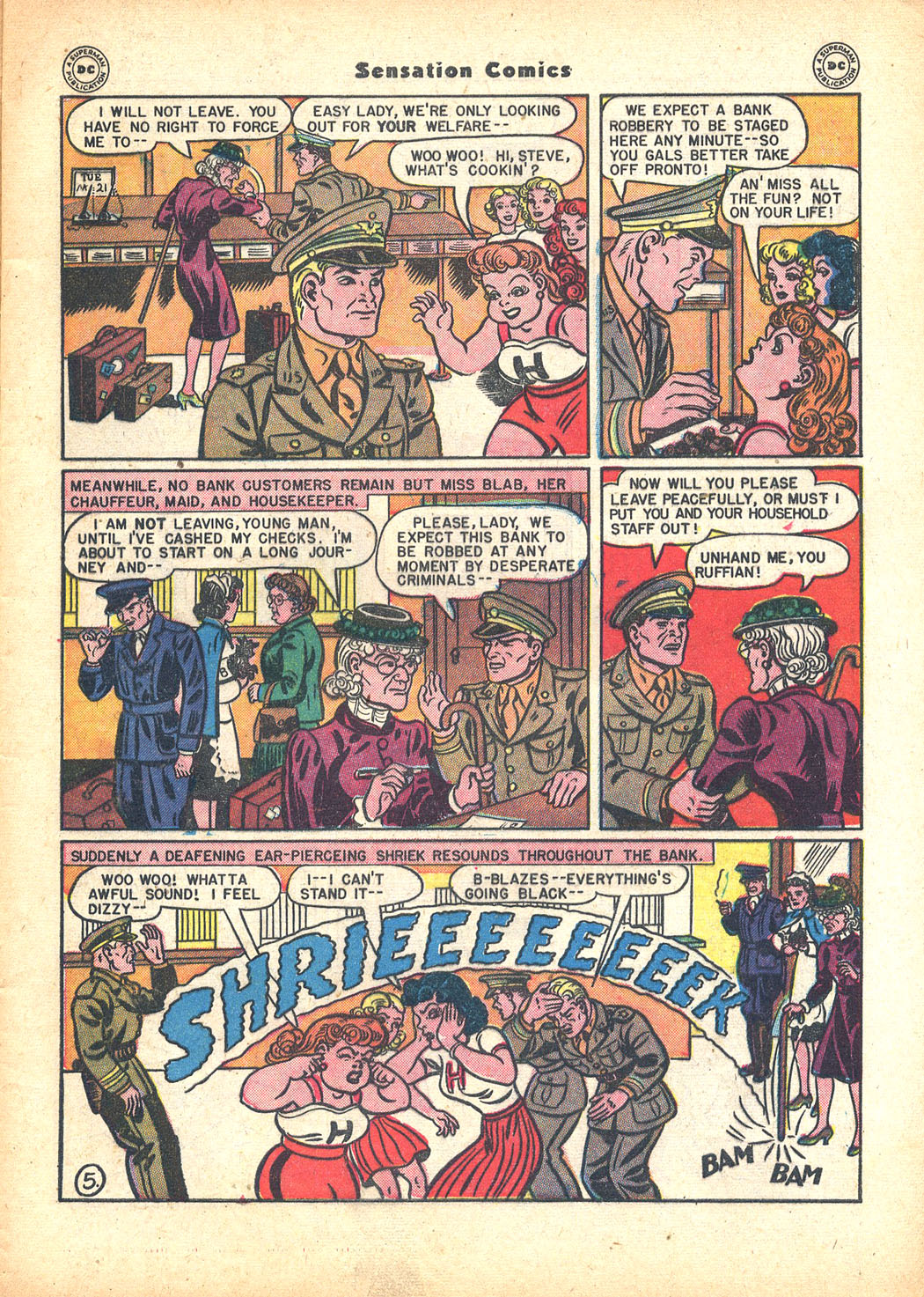 Read online Sensation (Mystery) Comics comic -  Issue #63 - 7