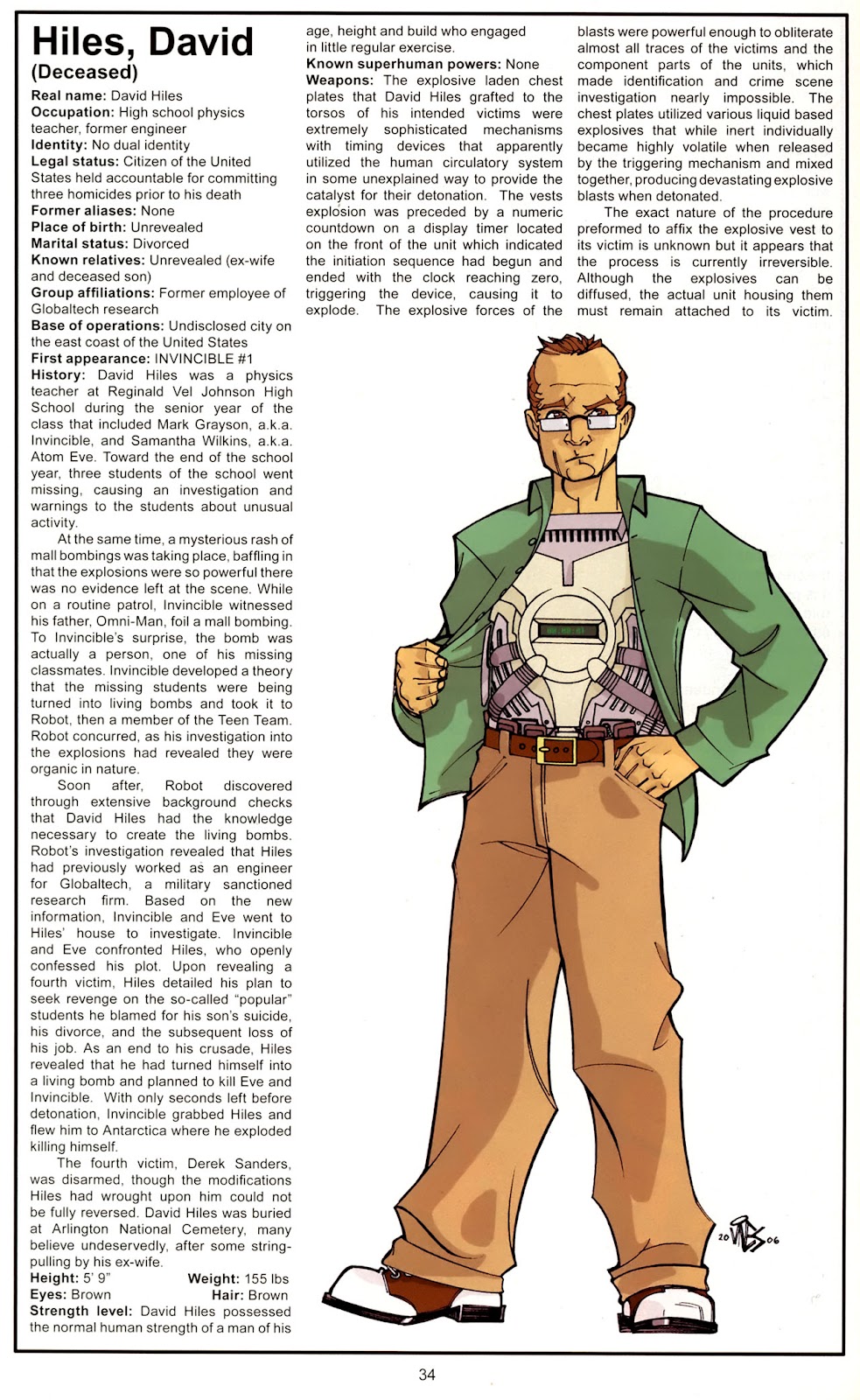 The Official Handbook of the Invincible Universe issue 1 - Page 36