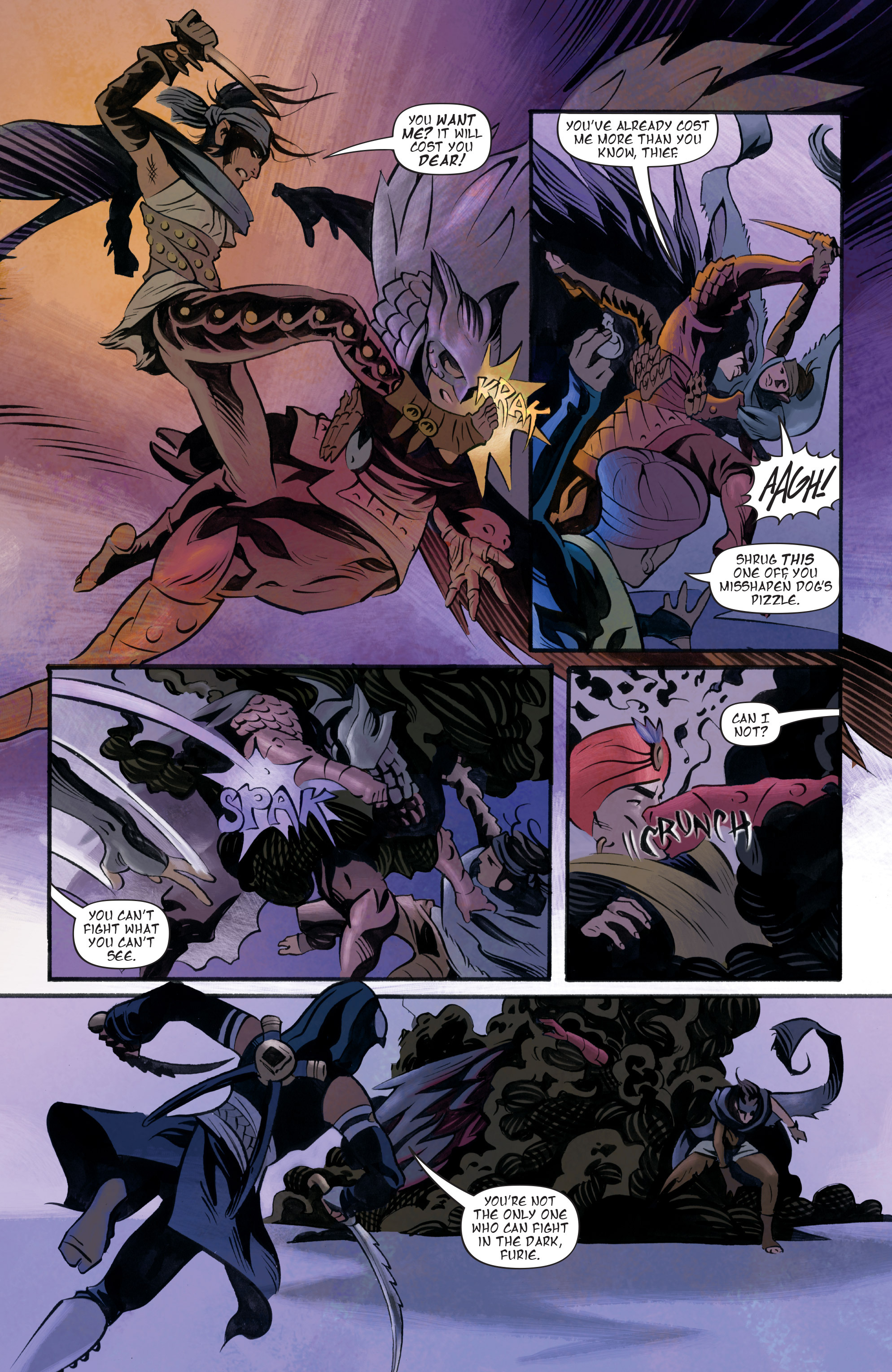 Read online Night's Dominion comic -  Issue #3 - 5