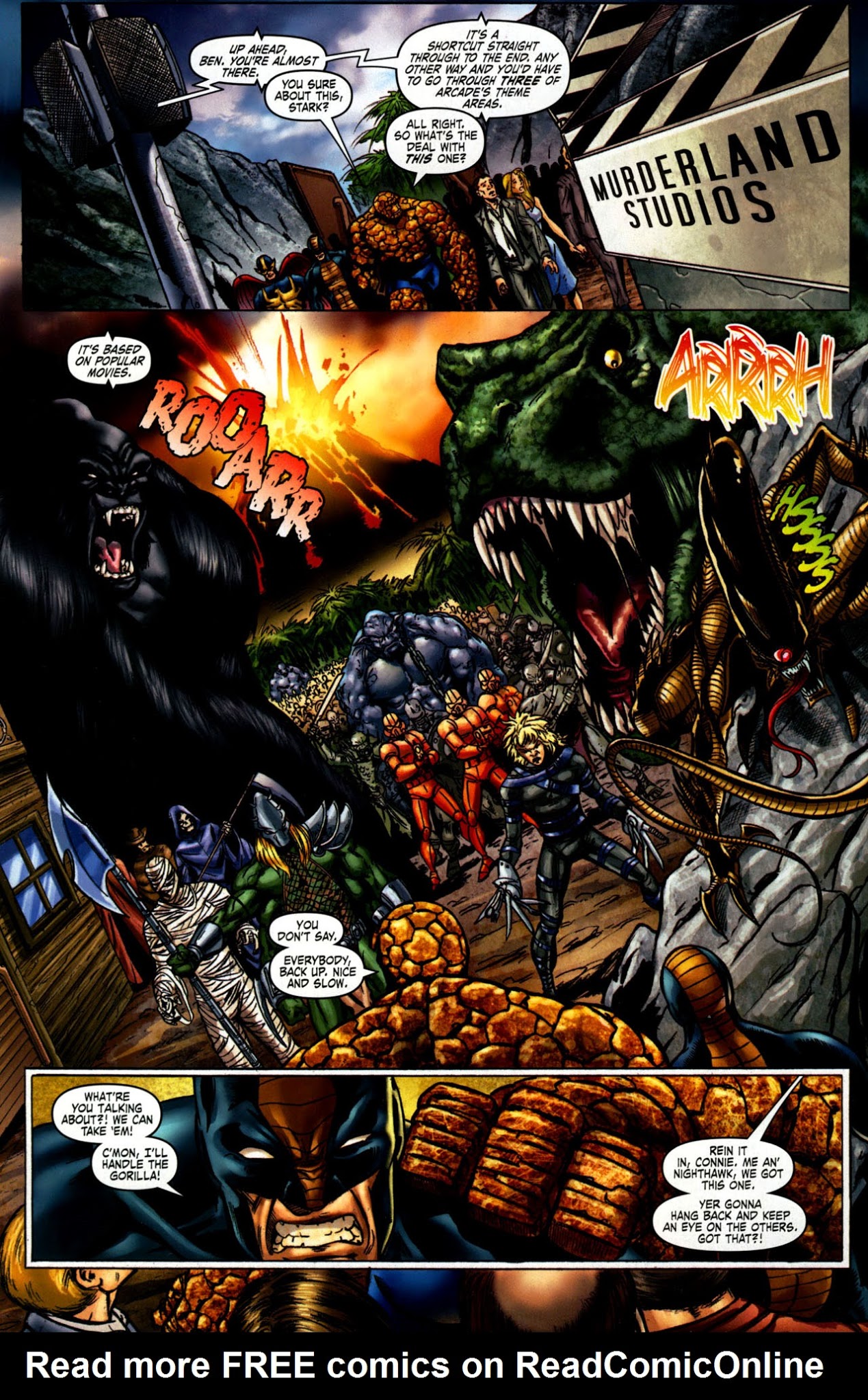 Read online The Thing (2006) comic -  Issue #3 - 10