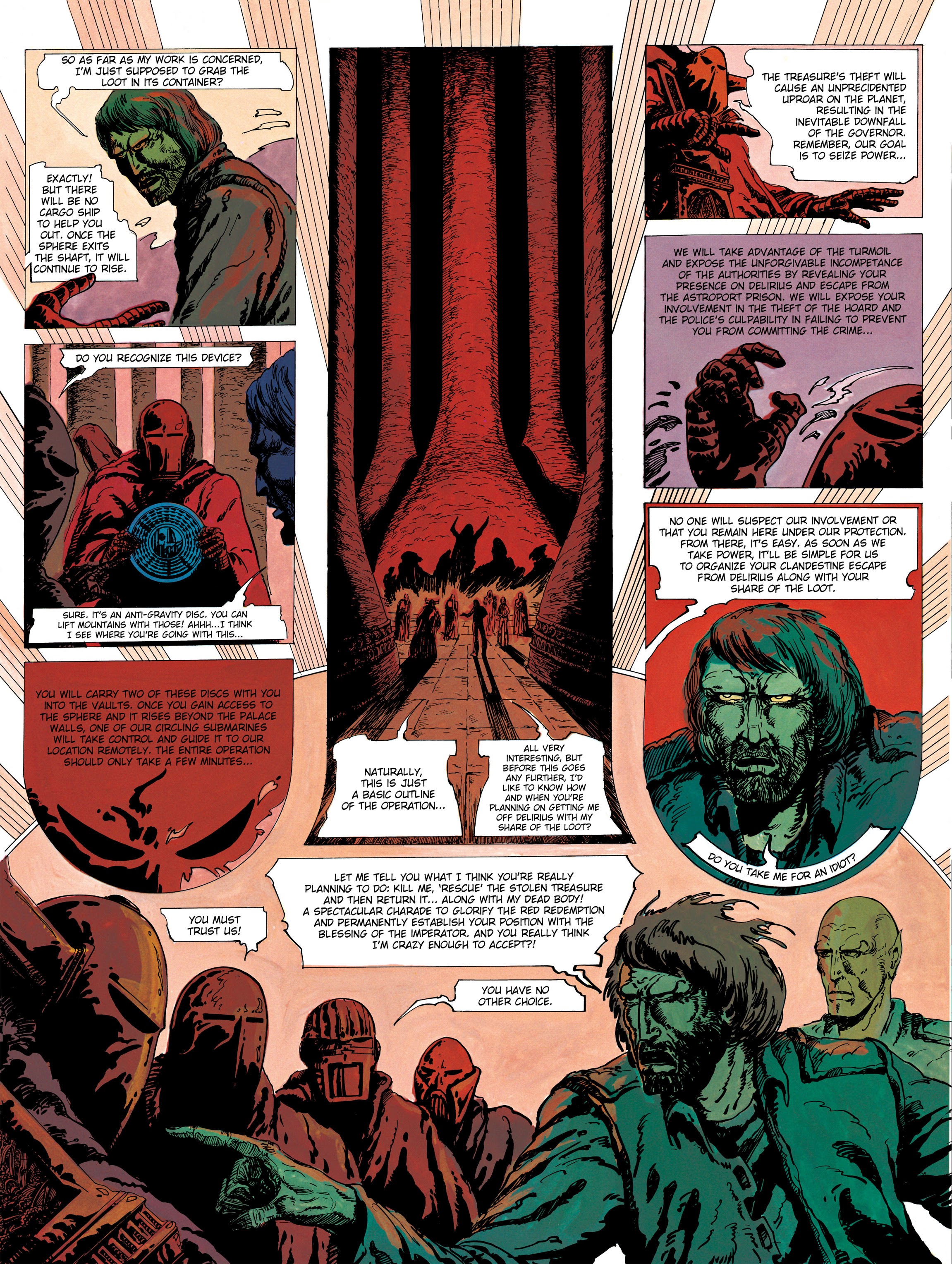 Read online Lone Sloane: Delirius comic -  Issue # Full - 42