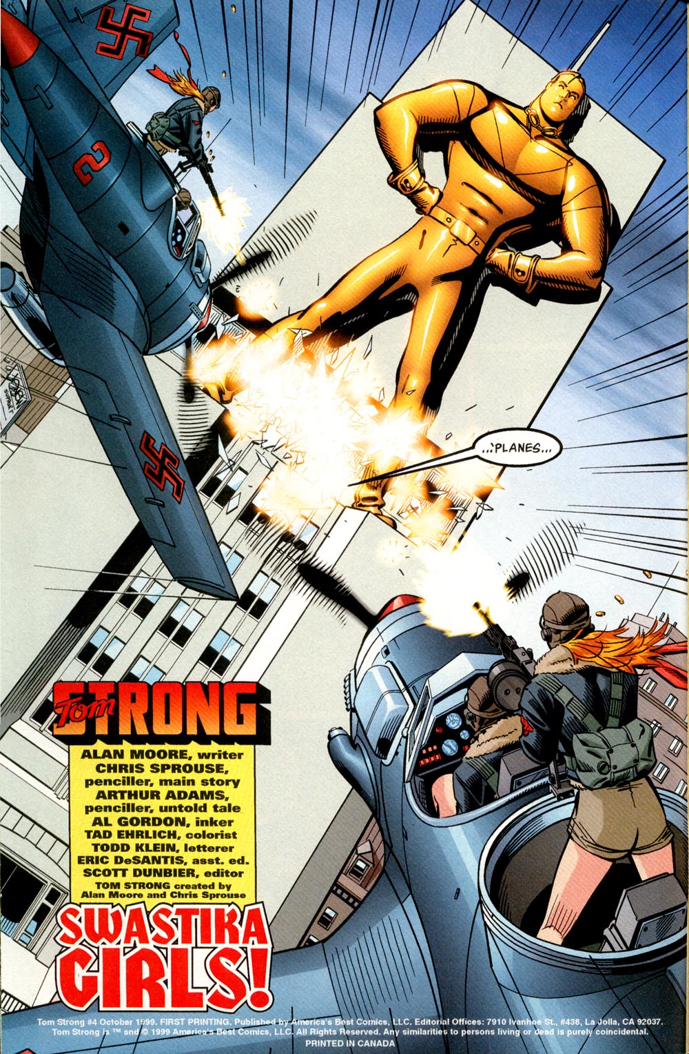 Read online Tom Strong comic -  Issue #4 - 5