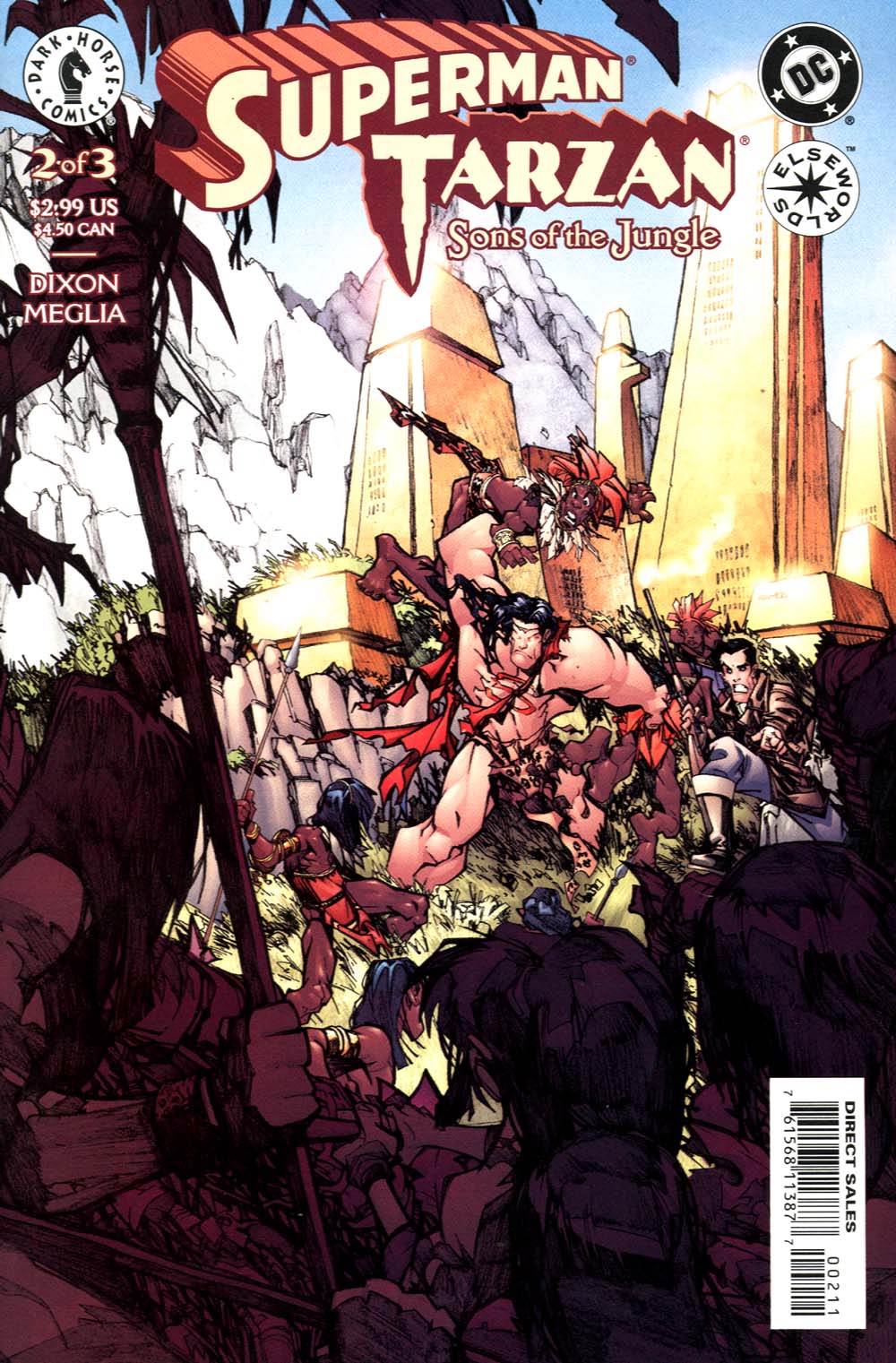 Read online Superman/Tarzan: Sons of the Jungle comic -  Issue #2 - 1