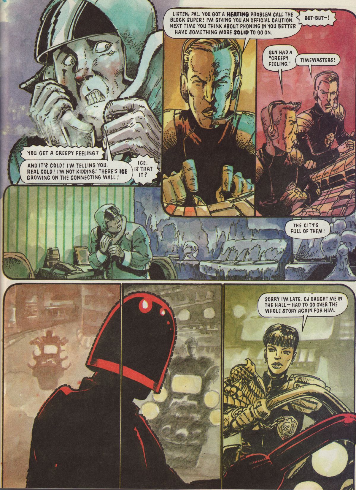 Read online Judge Dredd Megazine (vol. 3) comic -  Issue #22 - 31