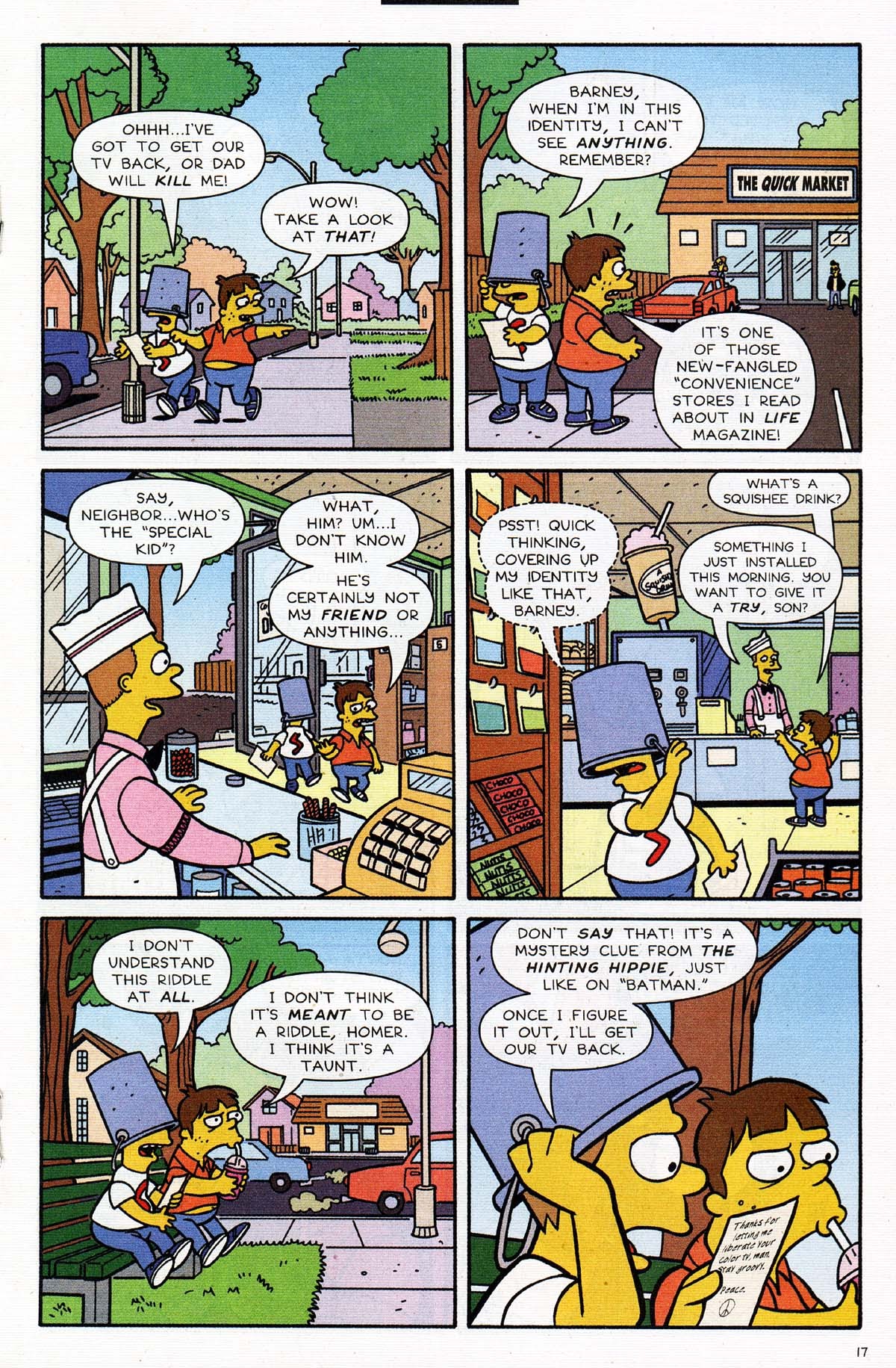 Read online Bart Simpson comic -  Issue #17 - 19