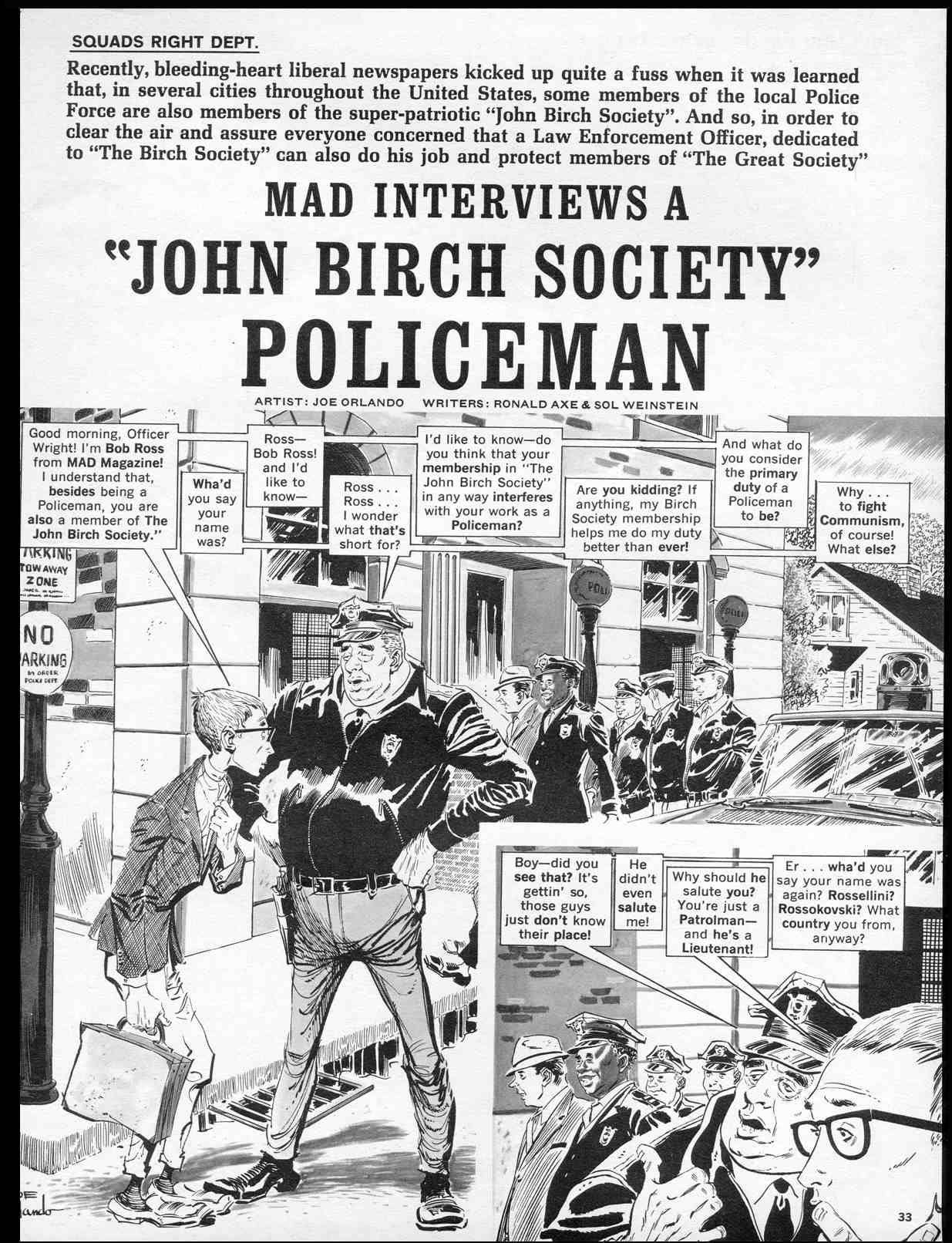 Read online MAD comic -  Issue #97 - 35