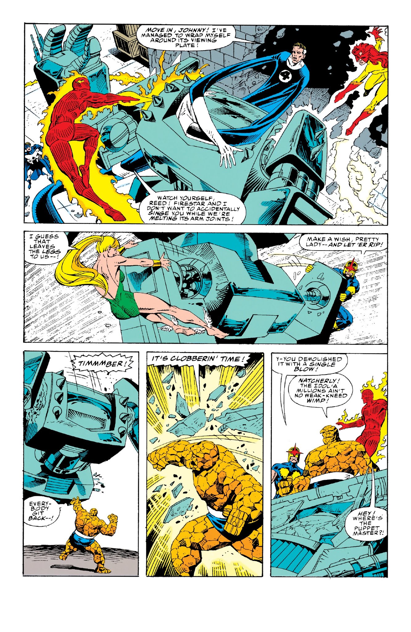 Read online Fantastic Four Epic Collection comic -  Issue # The New Fantastic Four (Part 4) - 12