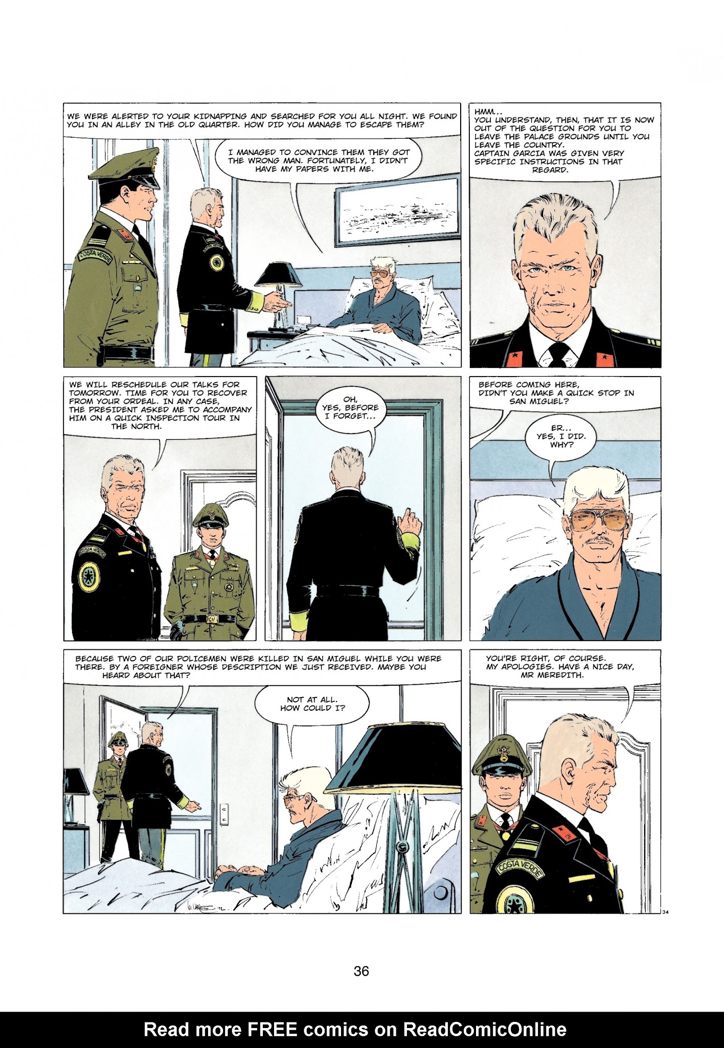 Read online XIII comic -  Issue #9 - 36