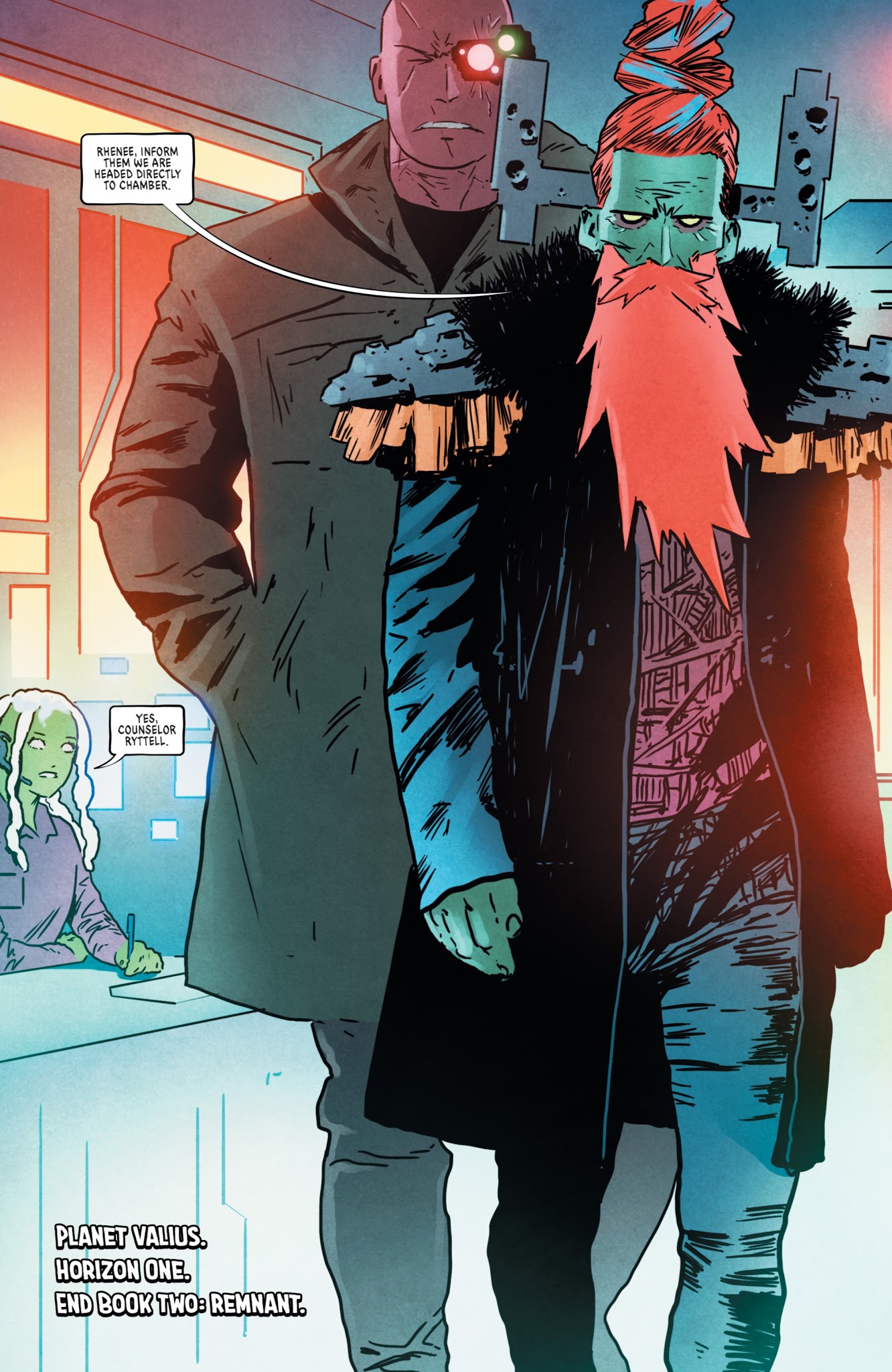 Read online Horizon comic -  Issue #12 - 22