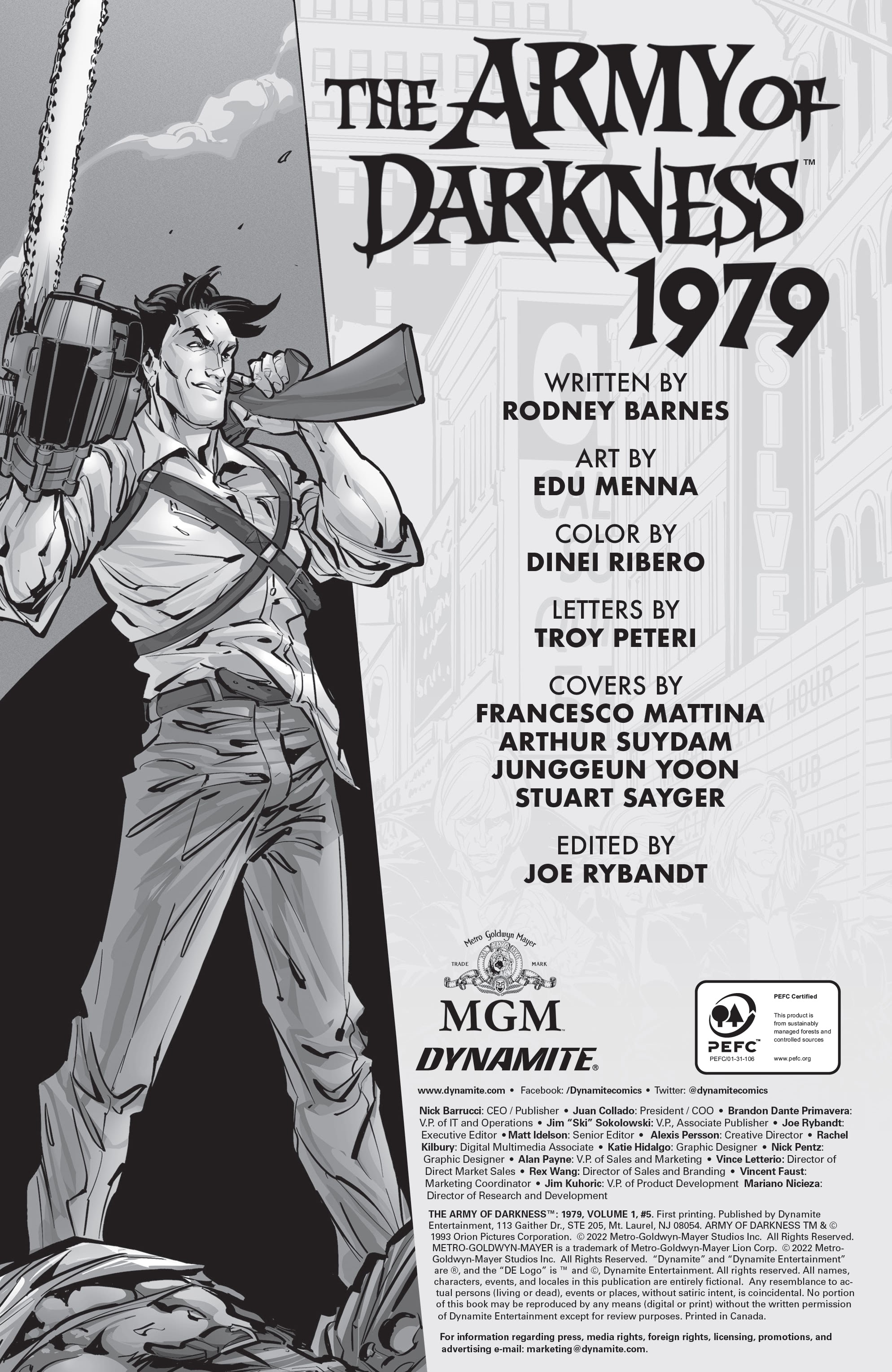 Read online Army of Darkness: 1979 comic -  Issue #5 - 5