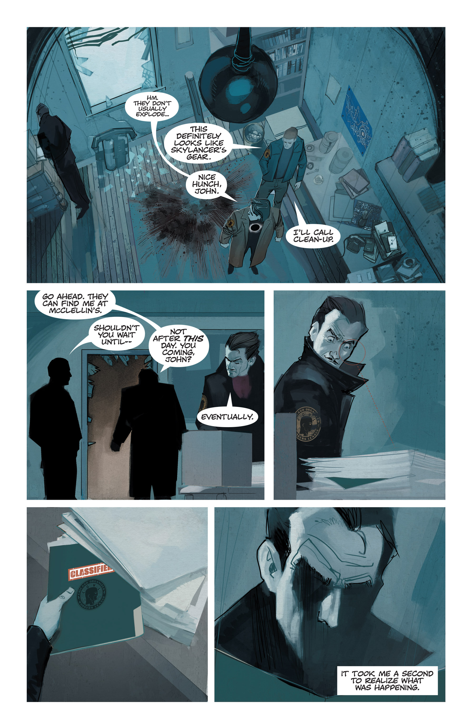 Read online C.O.W.L. comic -  Issue #1 - 25