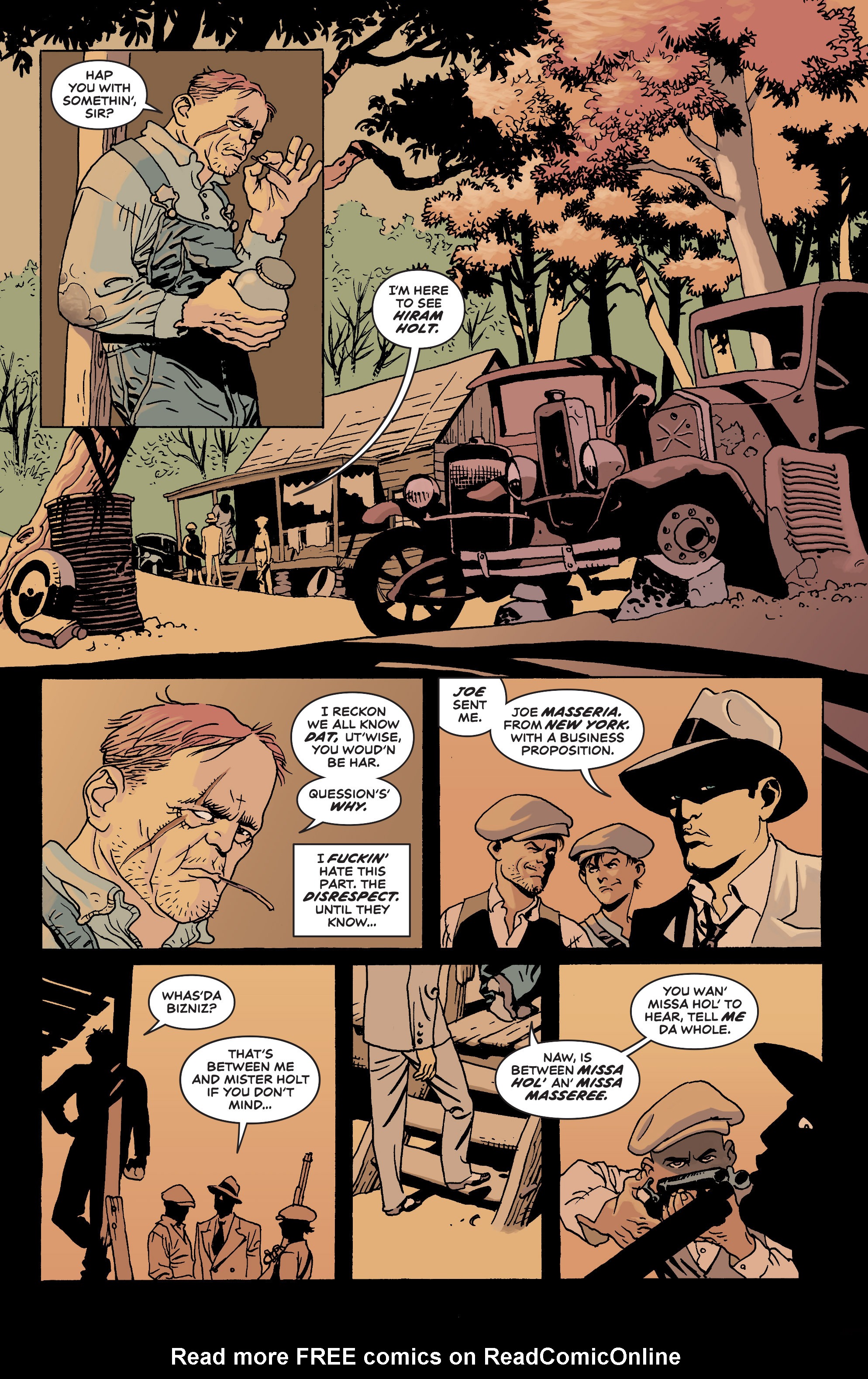 Read online Moonshine comic -  Issue #1 - 13