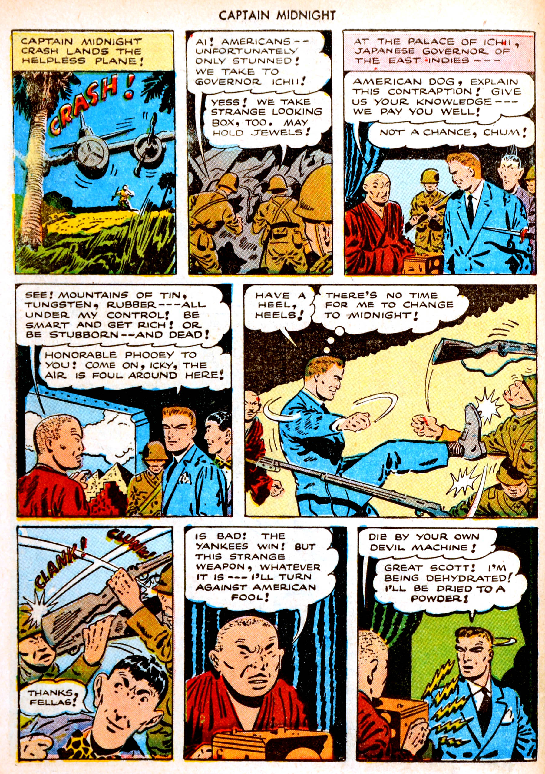 Read online Captain Midnight (1942) comic -  Issue #25 - 6