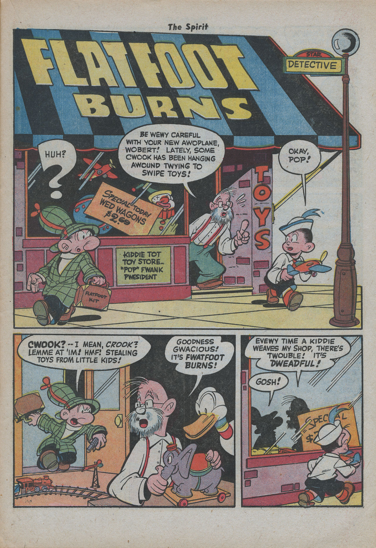 Read online The Spirit (1944) comic -  Issue #21 - 23