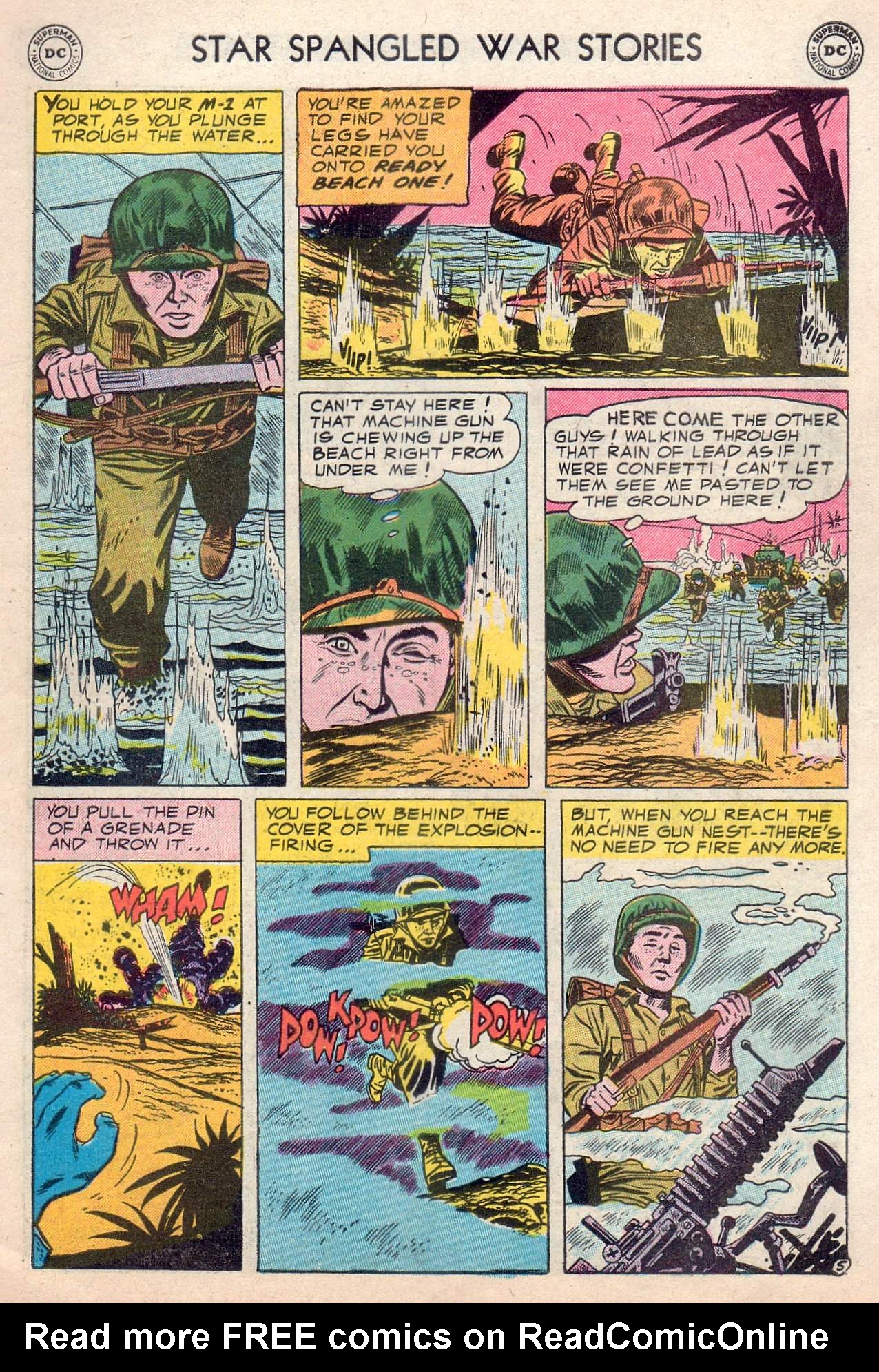 Read online Star Spangled War Stories (1952) comic -  Issue #35 - 7