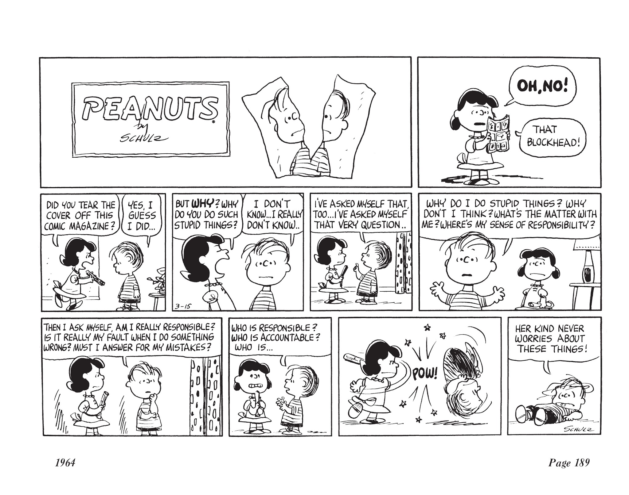 Read online The Complete Peanuts comic -  Issue # TPB 7 - 200