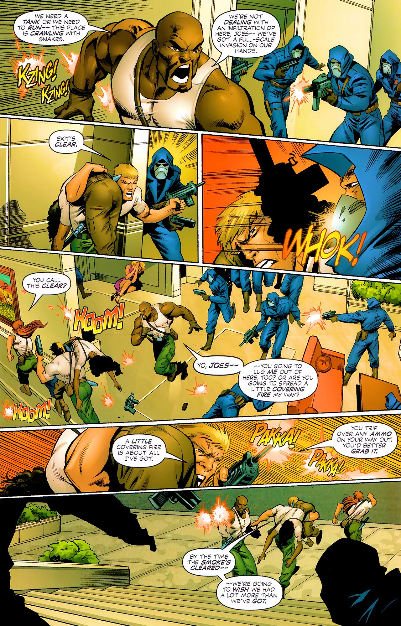 Read online G.I. Joe Reloaded comic -  Issue #6 - 11