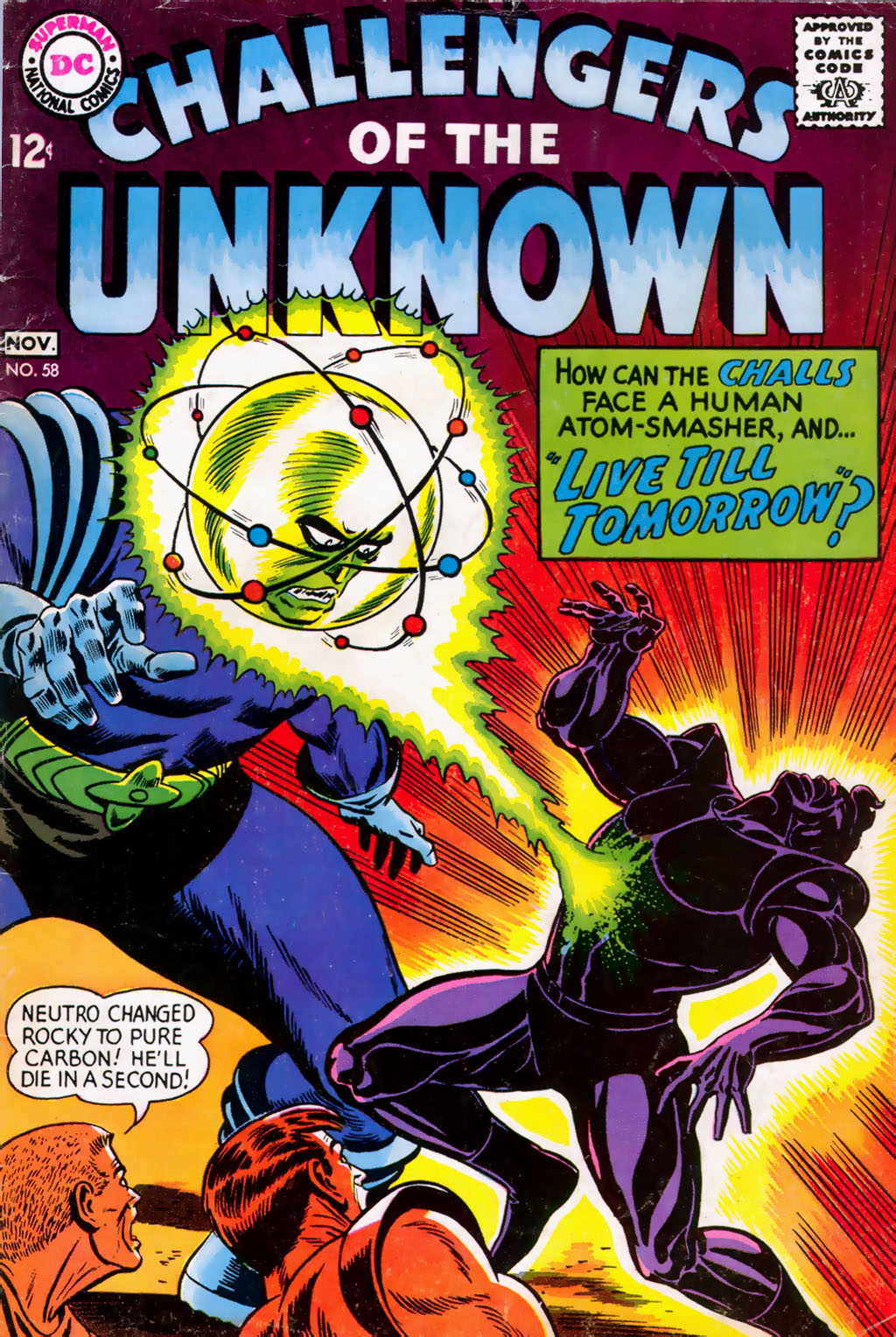 Challengers of the Unknown (1958) Issue #58 #58 - English 1