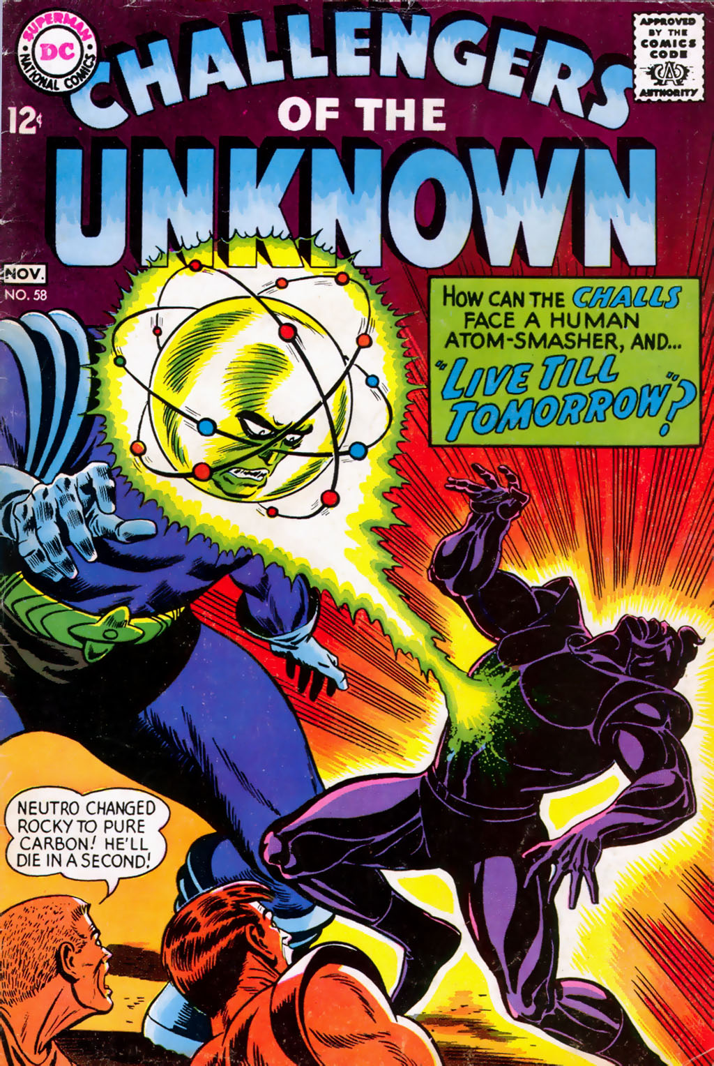 Read online Challengers of the Unknown (1958) comic -  Issue #58 - 1