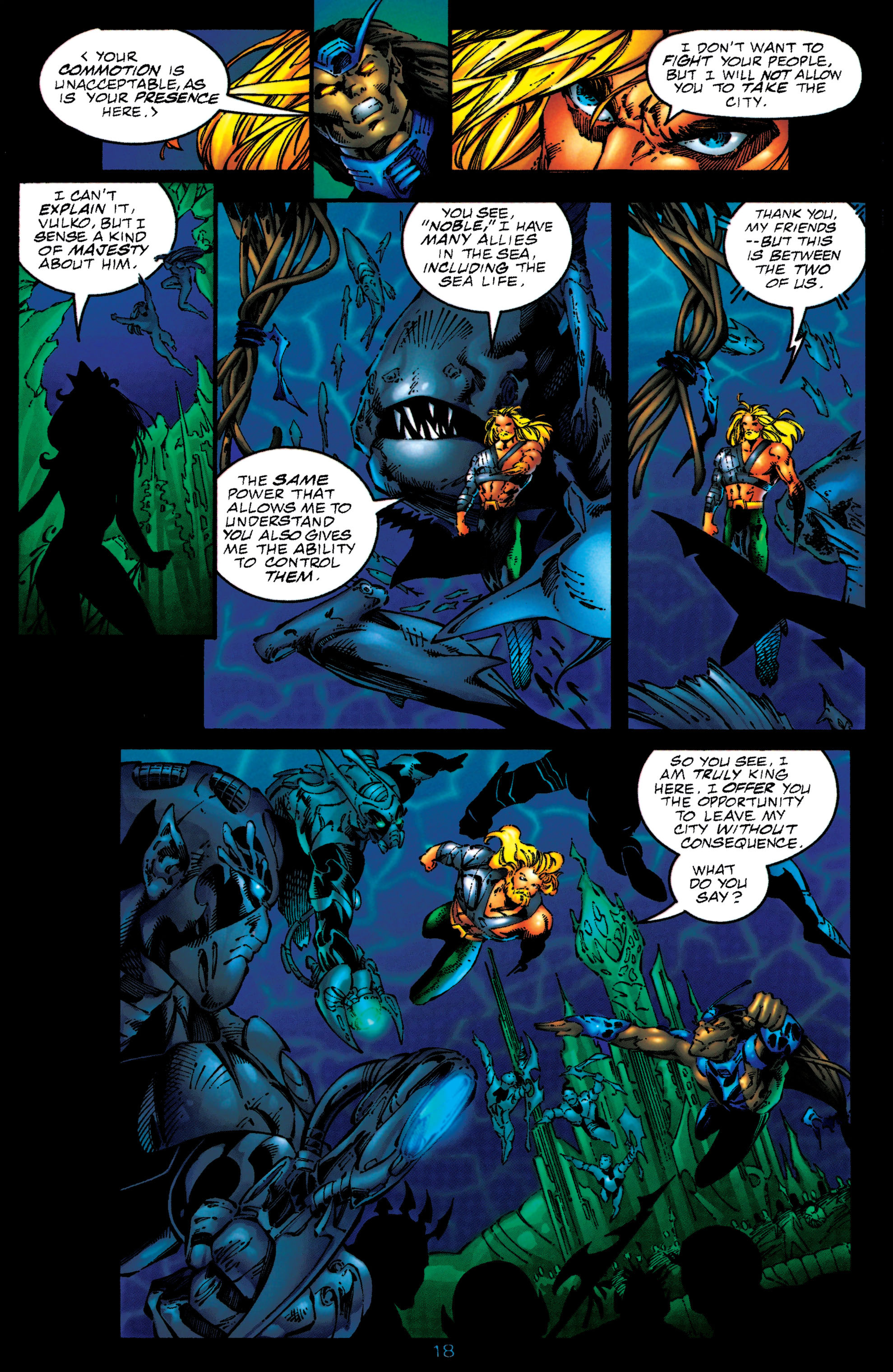 Read online Aquaman (1994) comic -  Issue #50 - 17