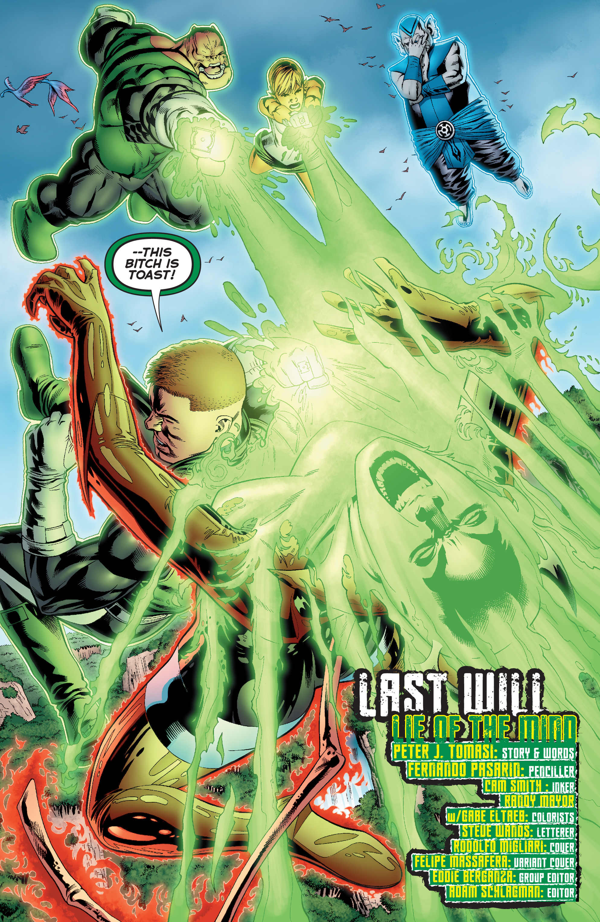 Read online Green Lantern: Emerald Warriors comic -  Issue #3 - 4