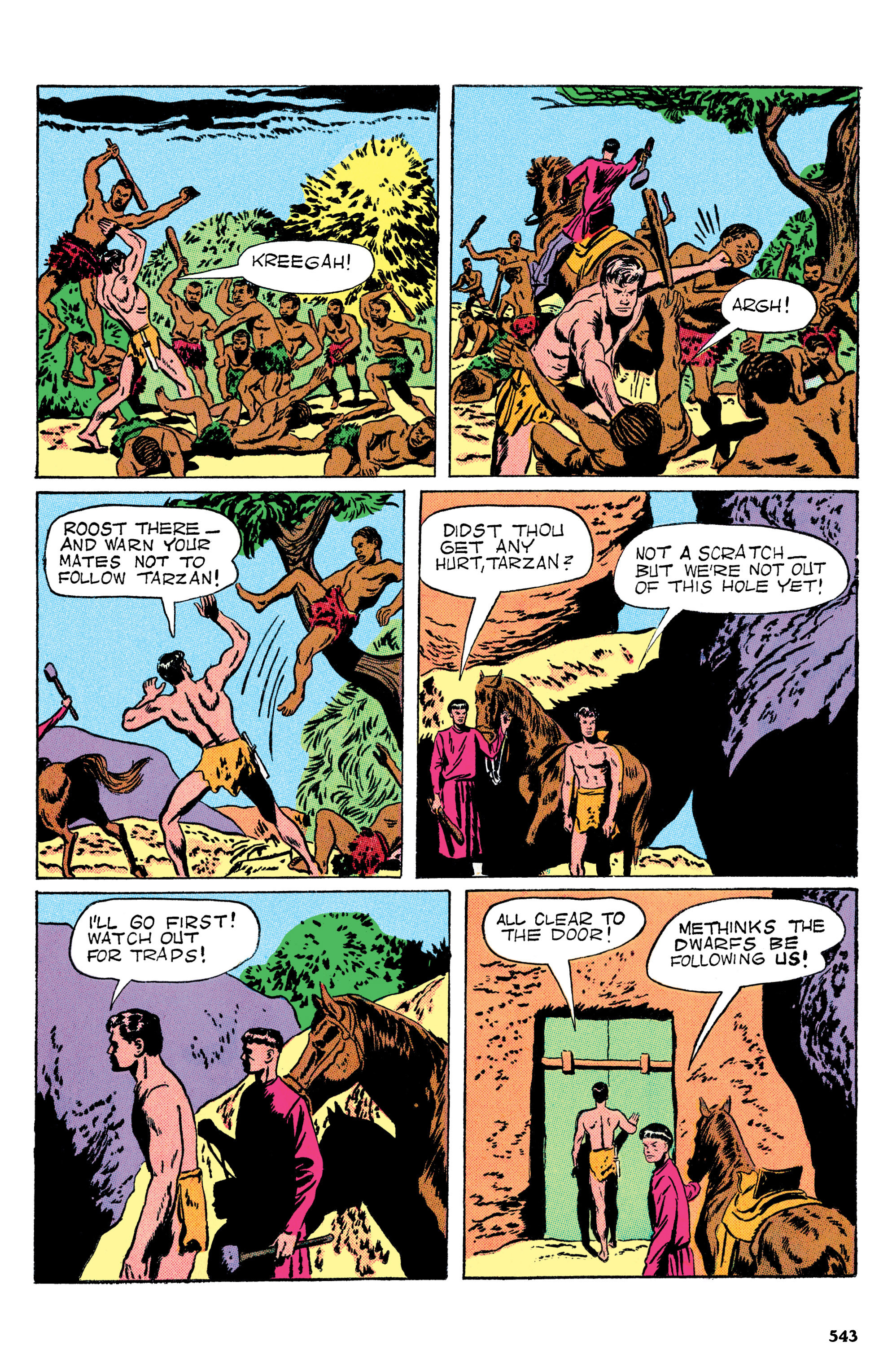 Read online Edgar Rice Burroughs Tarzan: The Jesse Marsh Years Omnibus comic -  Issue # TPB (Part 6) - 45