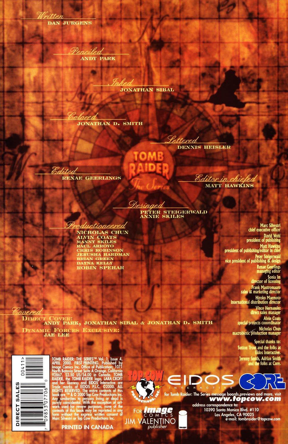 Read online Tomb Raider: The Series comic -  Issue #4 - 35
