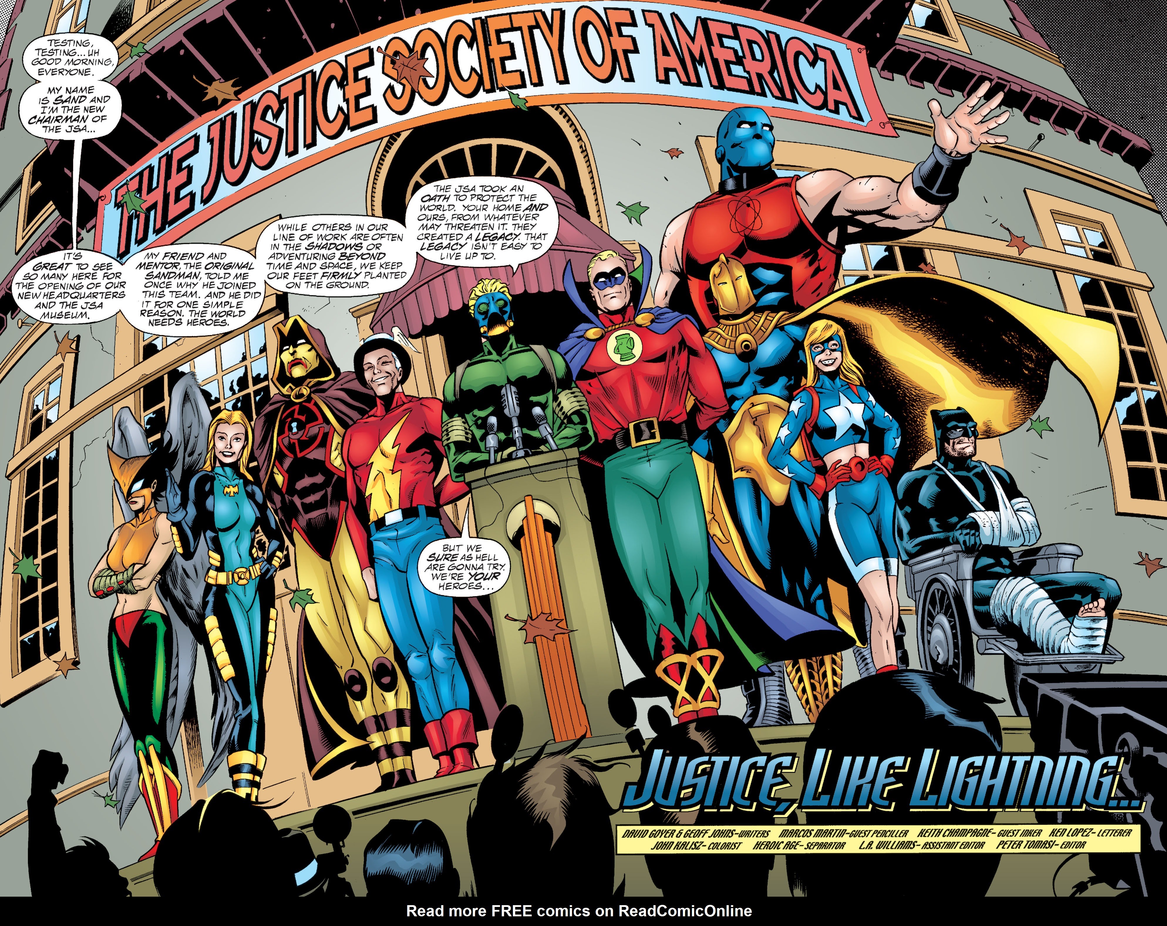 Read online JSA by Geoff Johns comic -  Issue # TPB 1 (Part 2) - 47