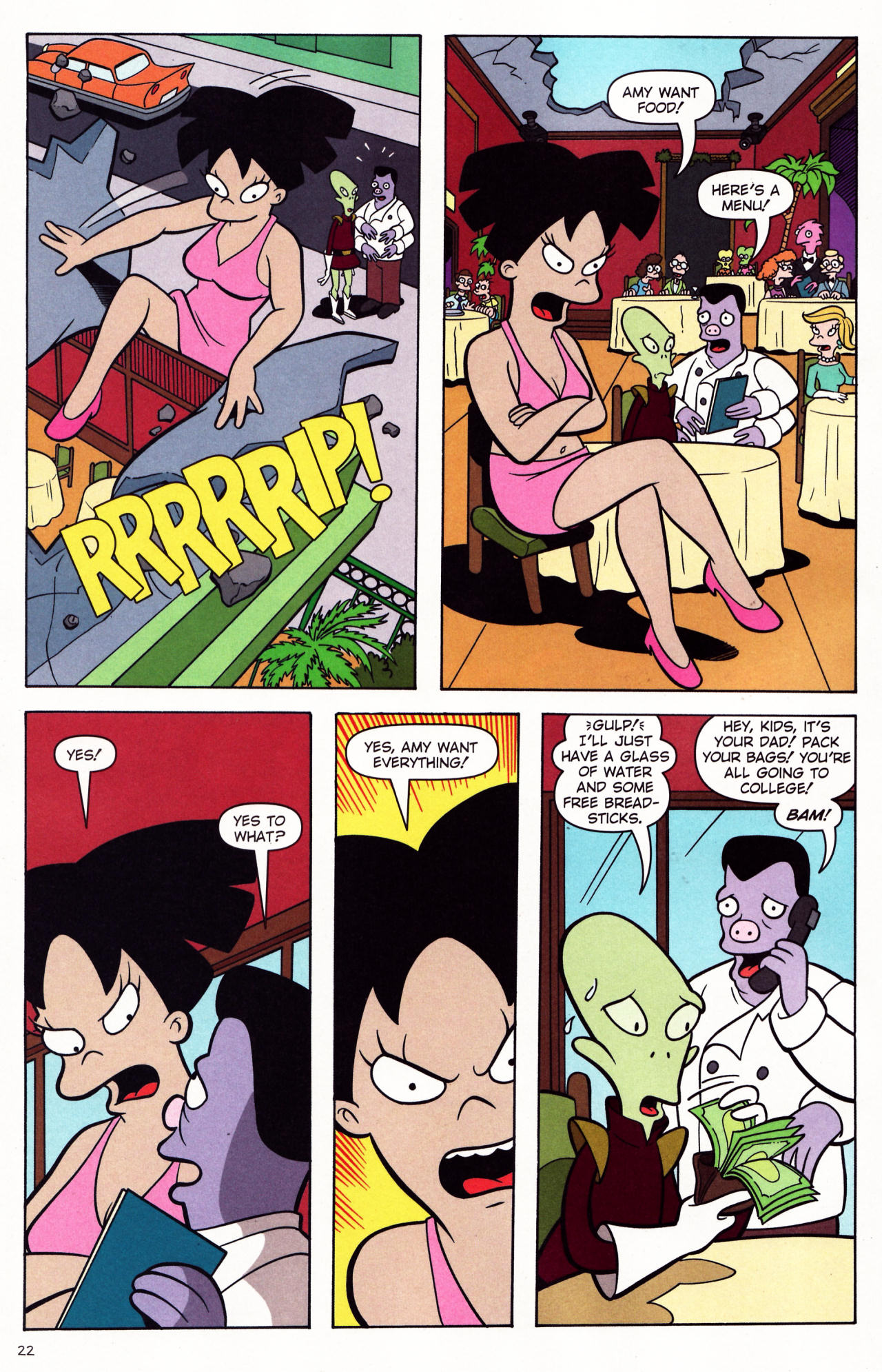 Read online Futurama Comics comic -  Issue #33 - 17