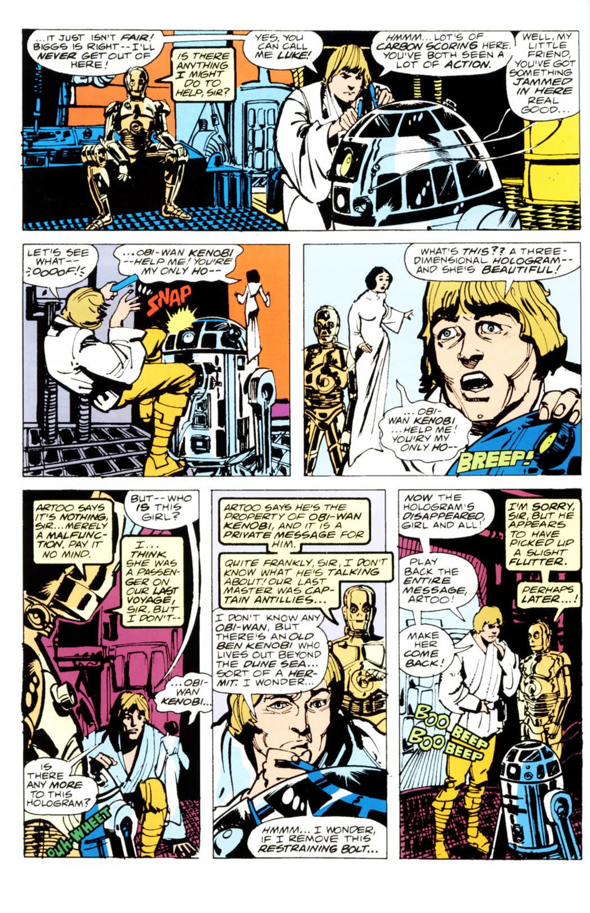 Read online Classic Star Wars:  A New Hope comic -  Issue #1 - 14