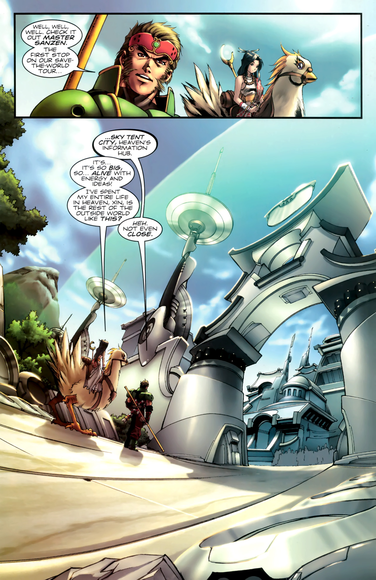 Read online Xin: Journey of the Monkey King comic -  Issue #1 - 4