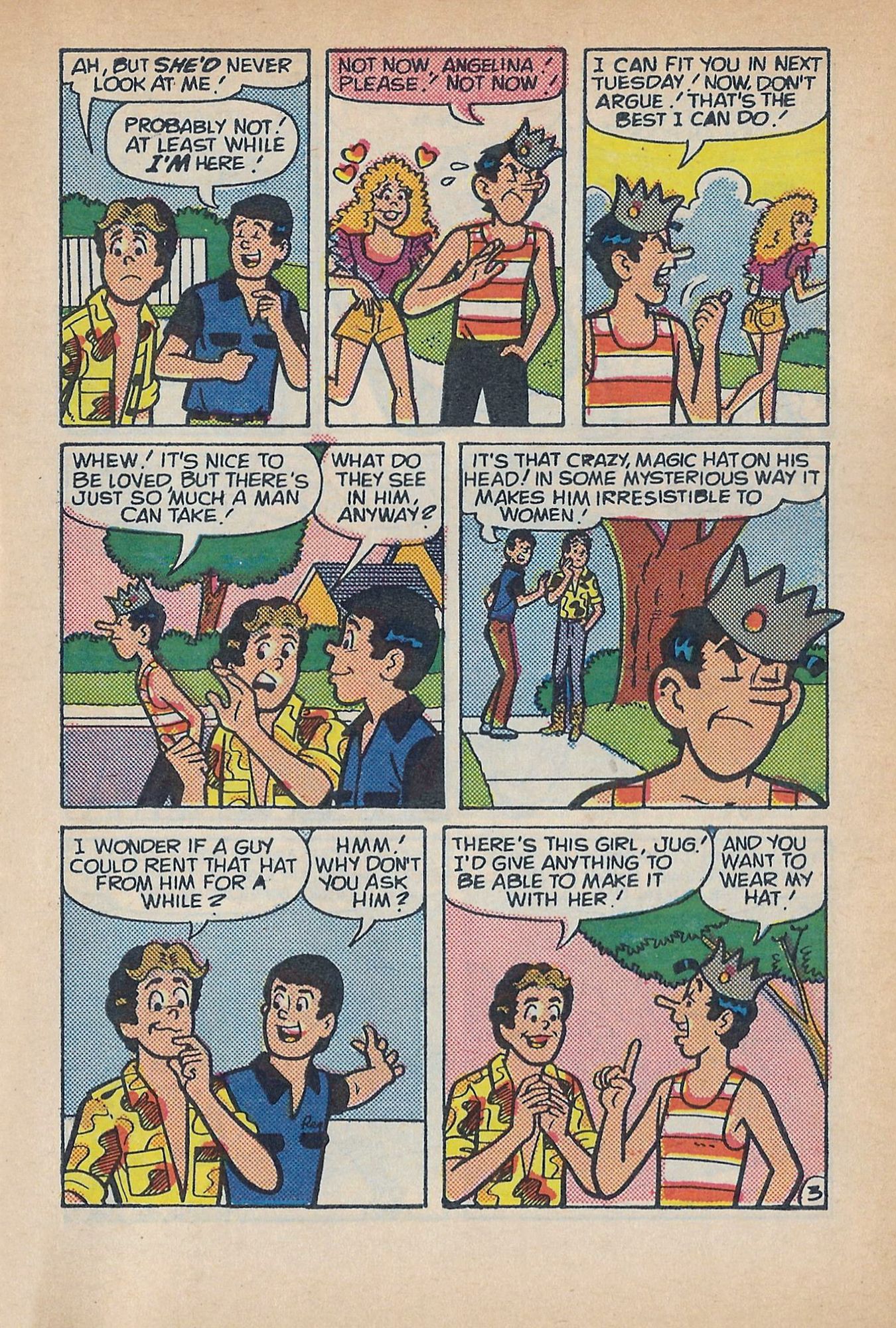 Read online Jughead Jones Comics Digest comic -  Issue #58 - 127