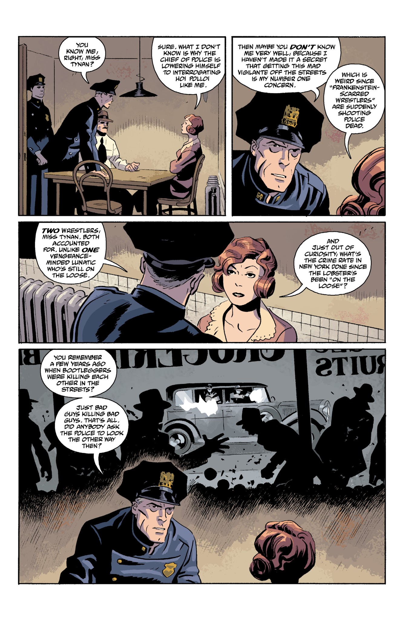 Read online Lobster Johnson: Get the Lobster comic -  Issue # TPB - 59