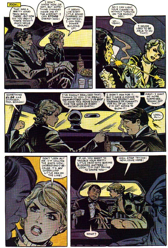 Read online Marvel Graphic Novel comic -  Issue #12 - Dazzler - The Movie - 54